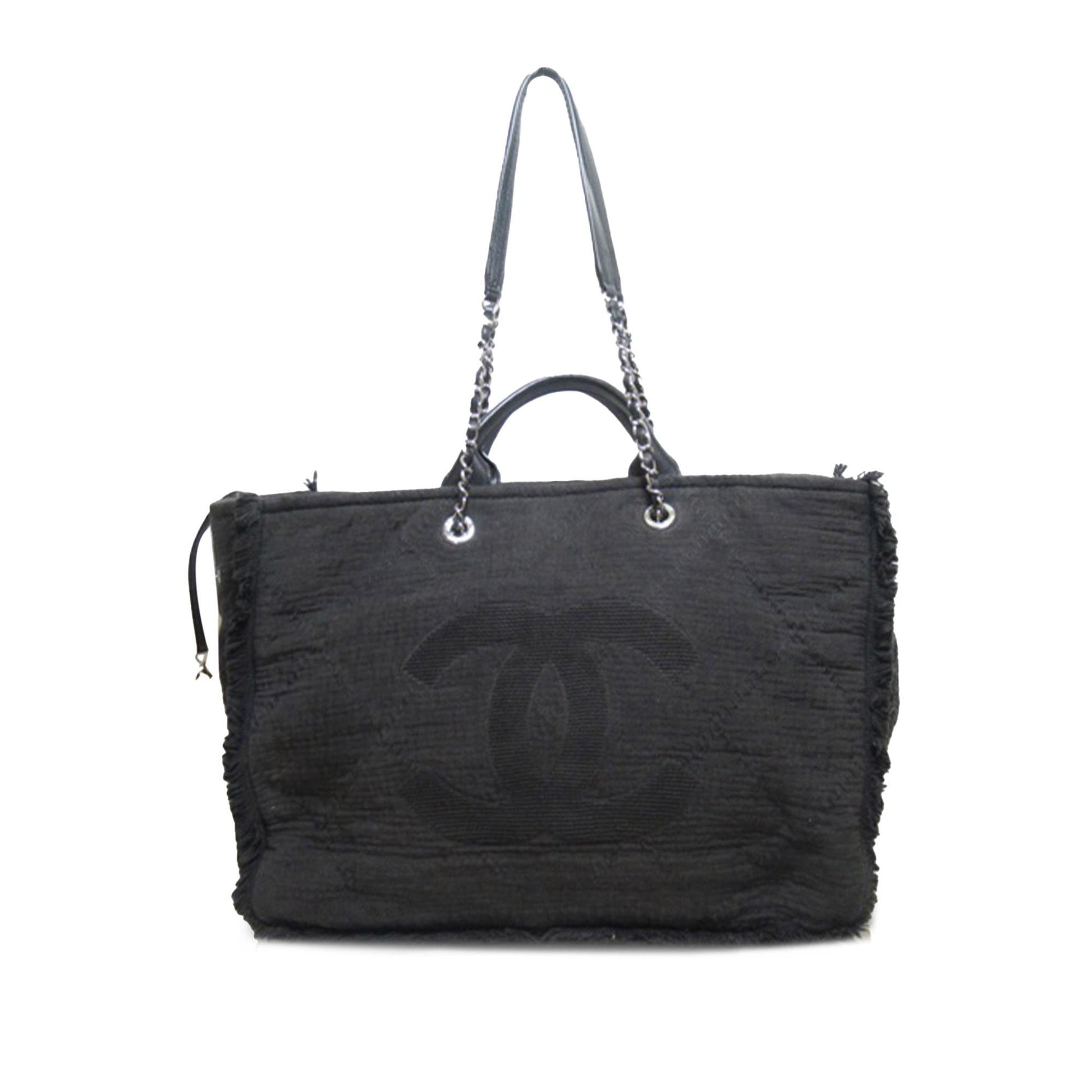 Chanel Double Face Shopping SHG-o4gXZL Canvas Tote Bag