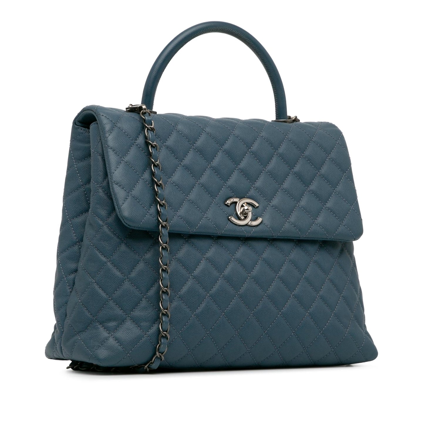 Chanel Caviar Coco Top Handle SHG-nKdO2N Handbag