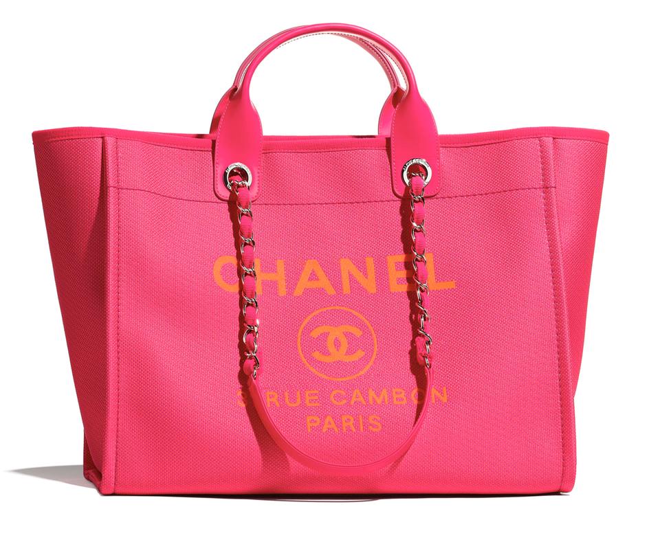 Chanel MIXED FABRIC Tote Bag Large Tote