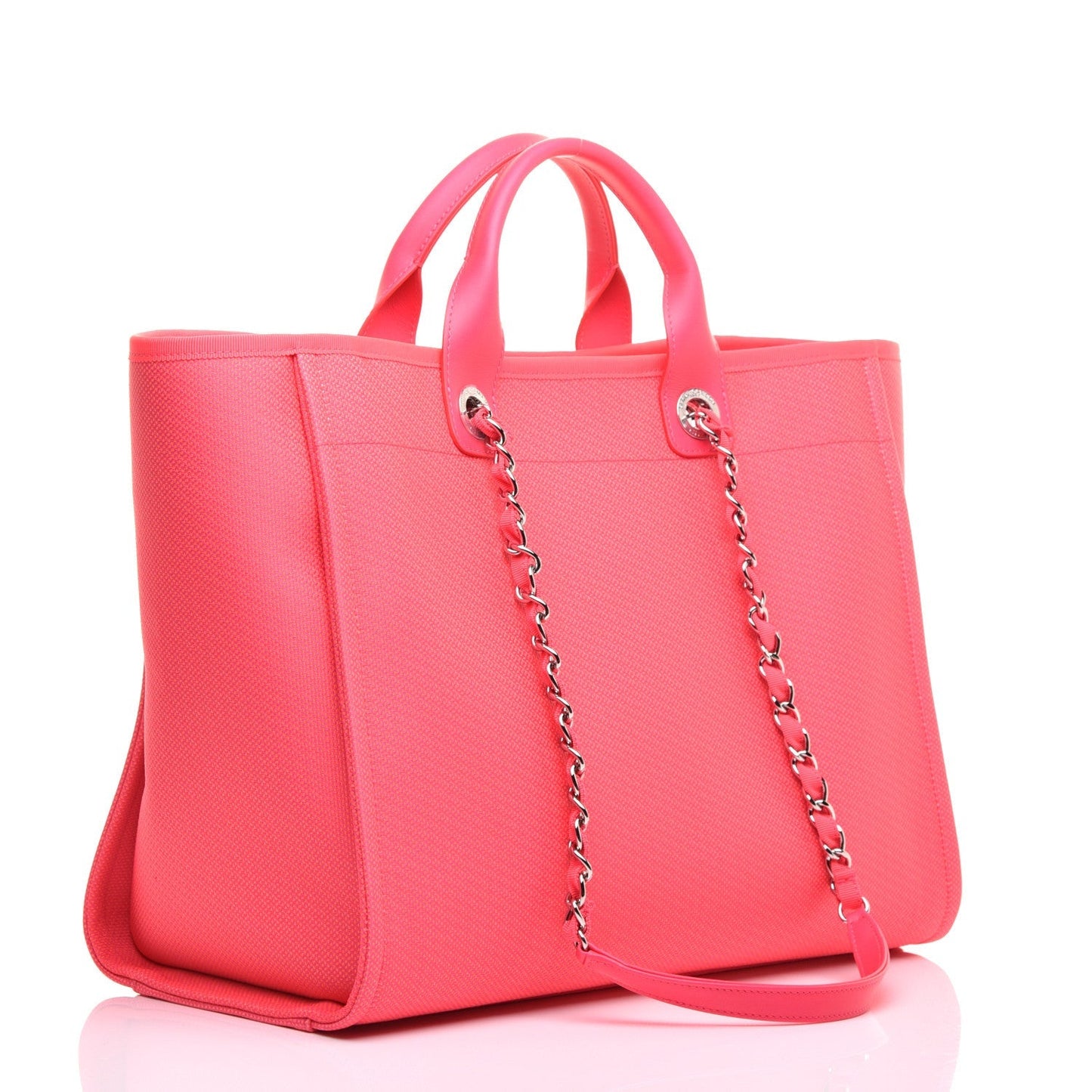 Chanel MIXED FABRIC Tote Bag Large Tote