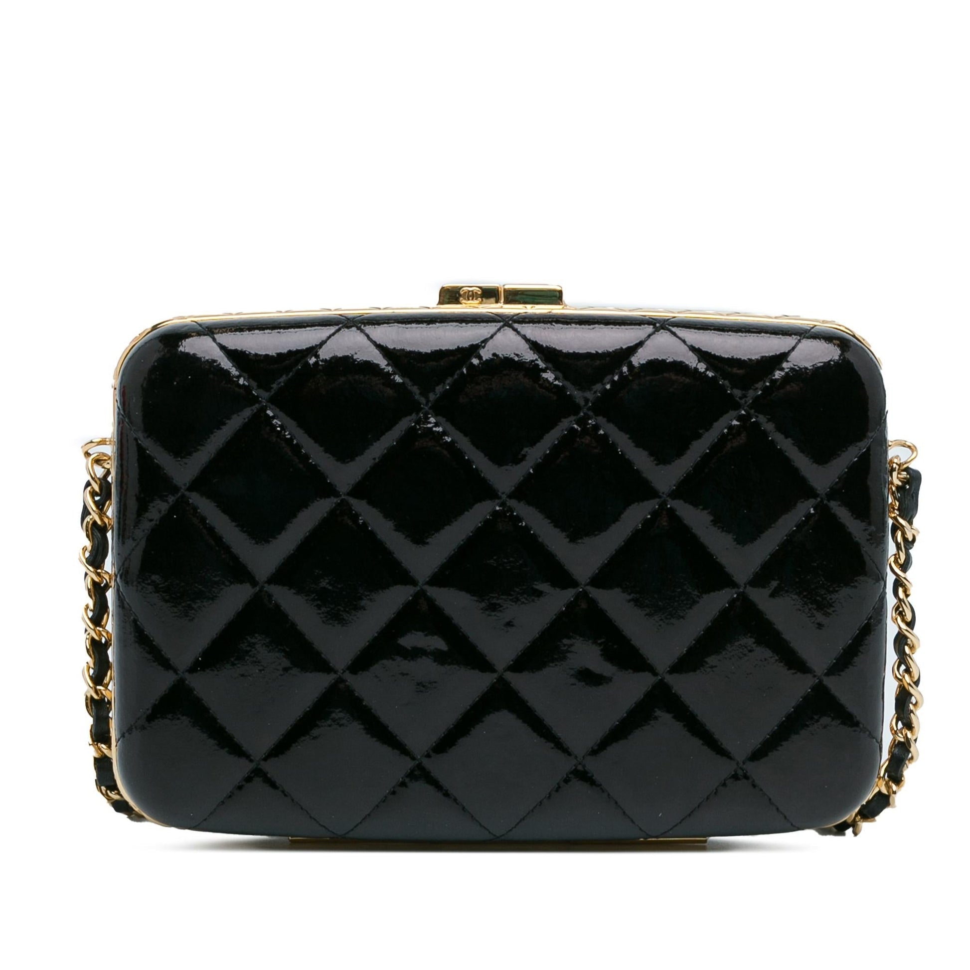 Chanel Glazed Goatskin Box SHG-QolUGP Handbag