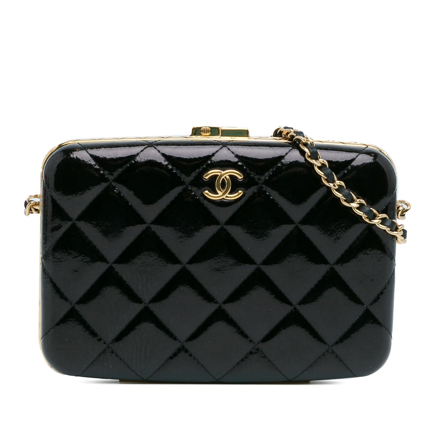 Chanel Glazed Goatskin Box SHG-QolUGP Handbag