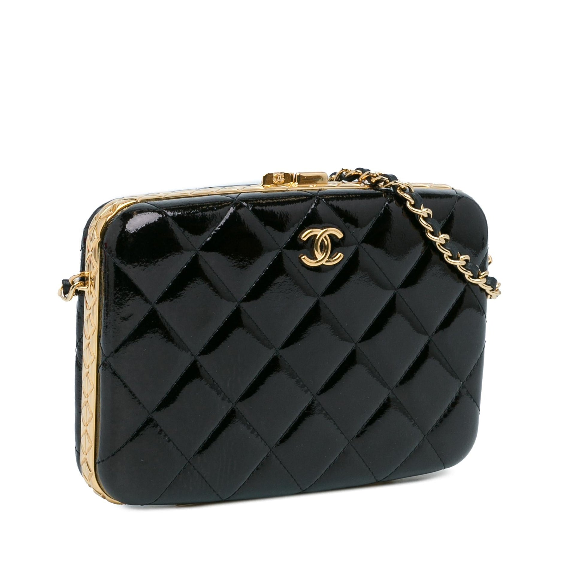 Chanel Glazed Goatskin Box SHG-QolUGP Handbag