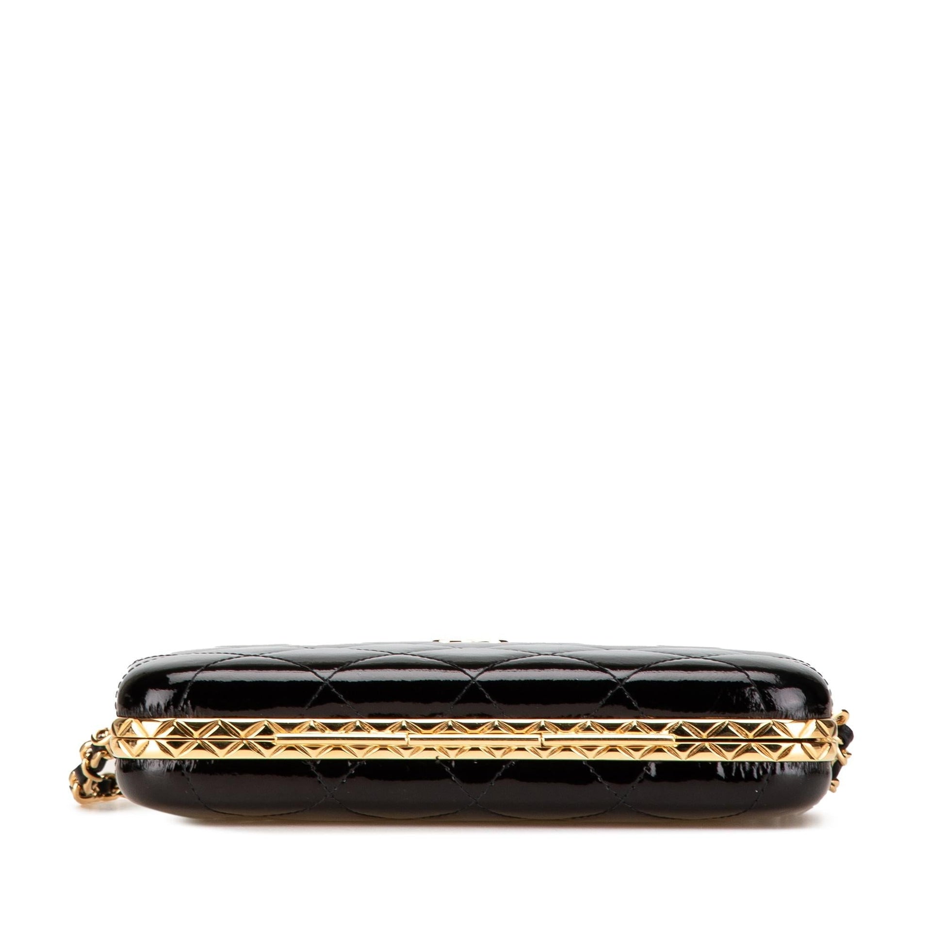 Chanel Glazed Goatskin Box Handbag