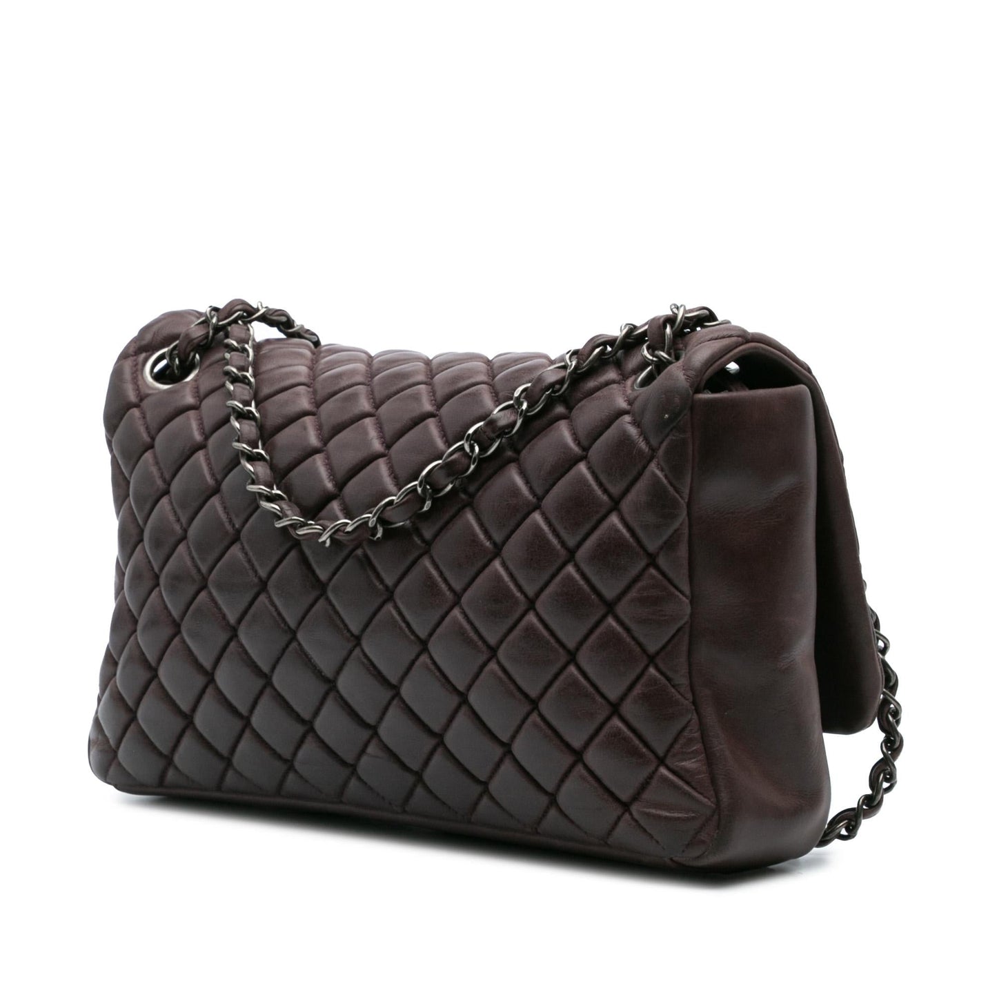 Chanel Iridescent Calfskin New Bubble Flap Handbag