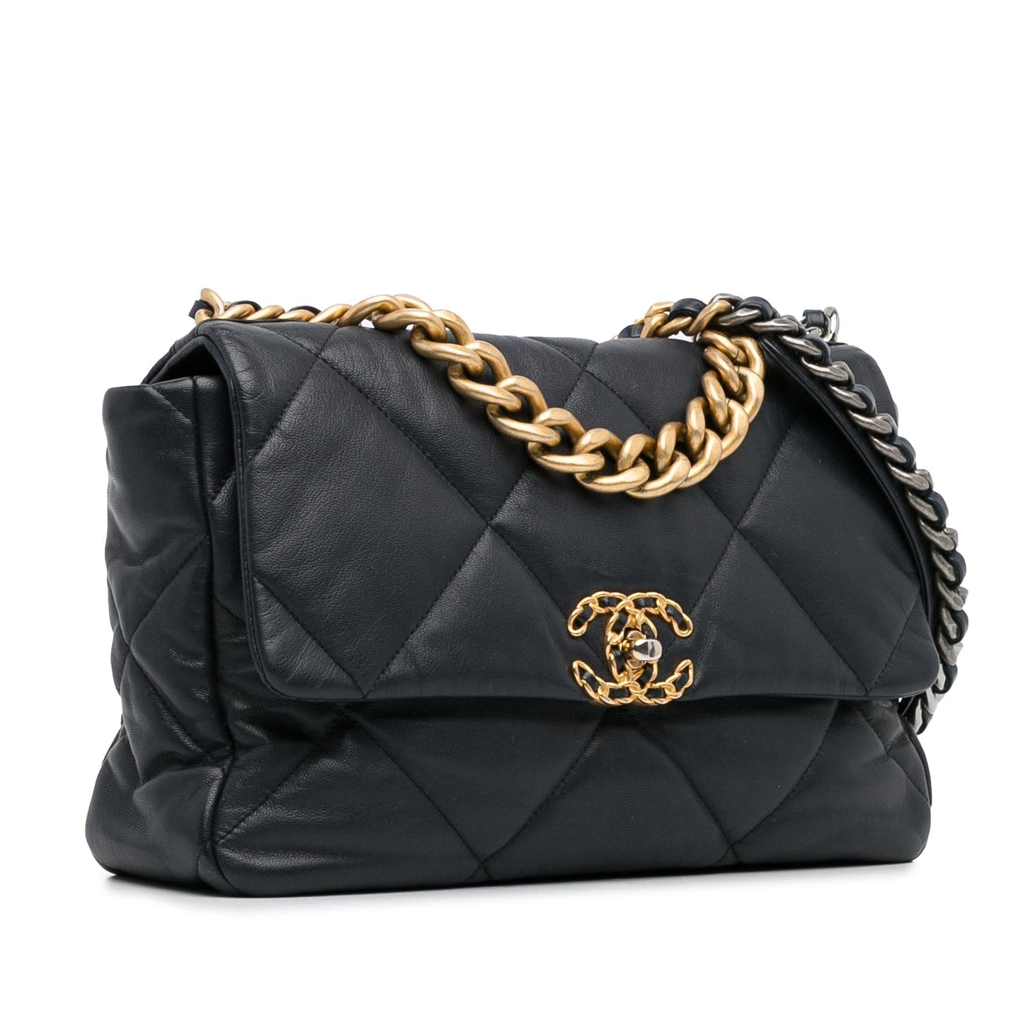 Chanel Lambskin 19 Flap SHG-I4LsJl Handbag