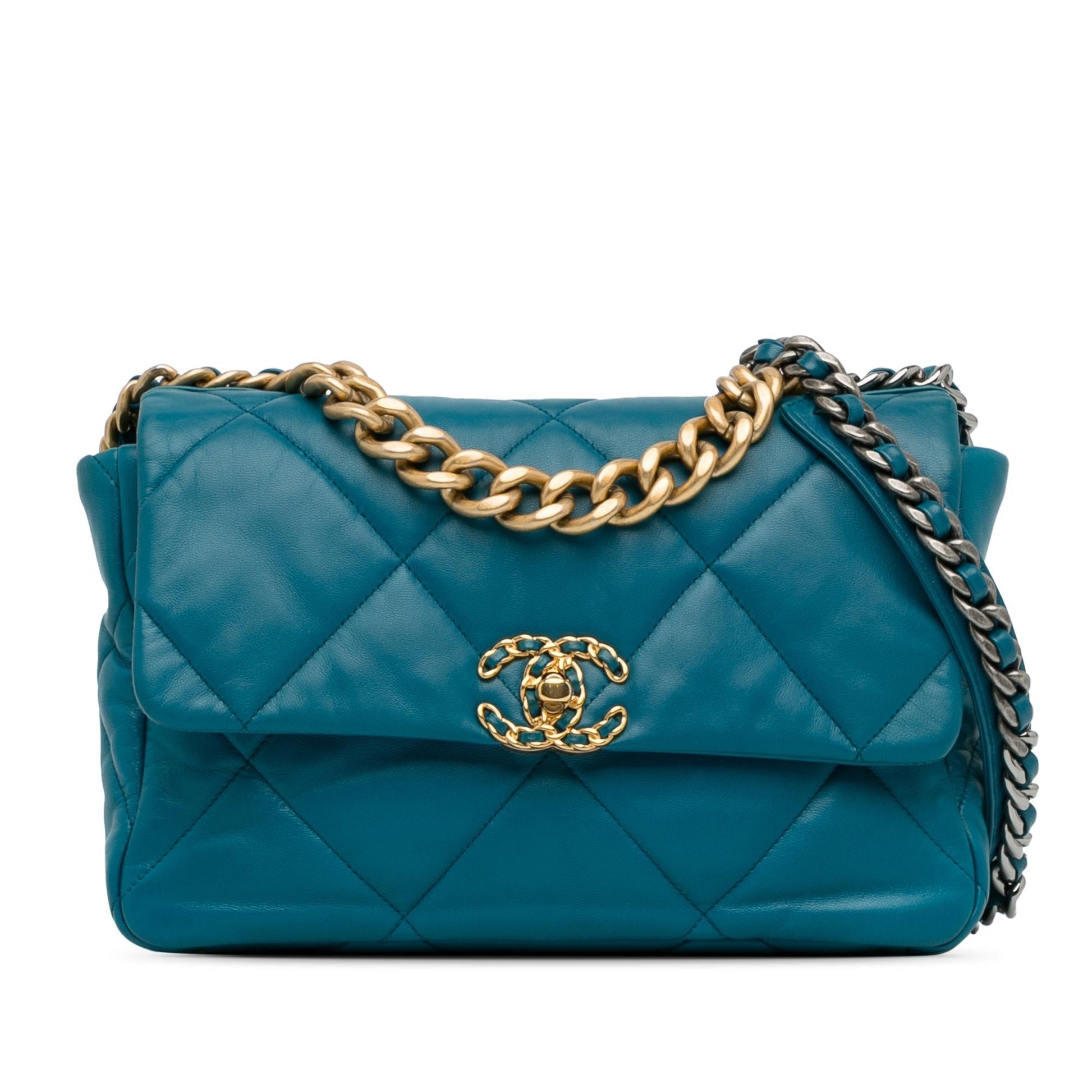 Chanel Lambskin 19 Flap SHG-olIAoj Handbag