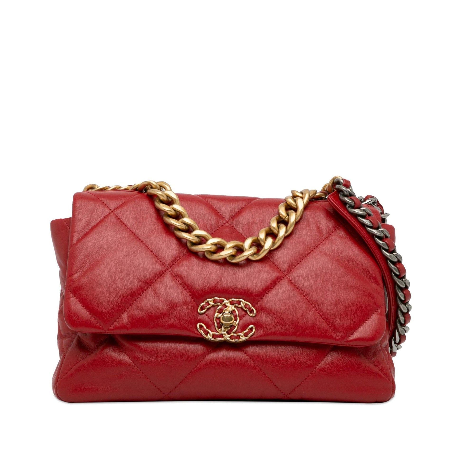Chanel Lambskin 19 Flap SHG-e7Nnlk Handbag