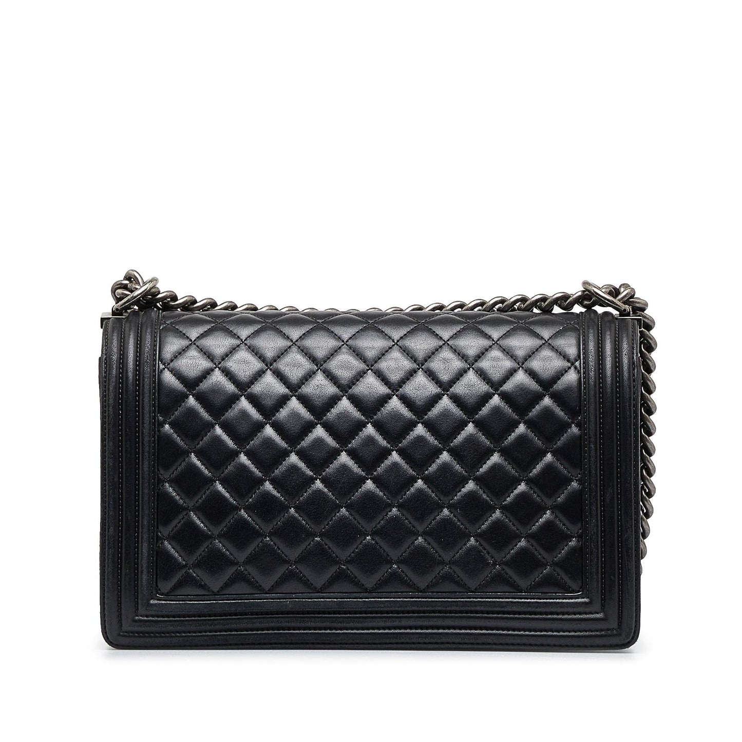Chanel Lambskin Boy SHG-suBMpB Handbag