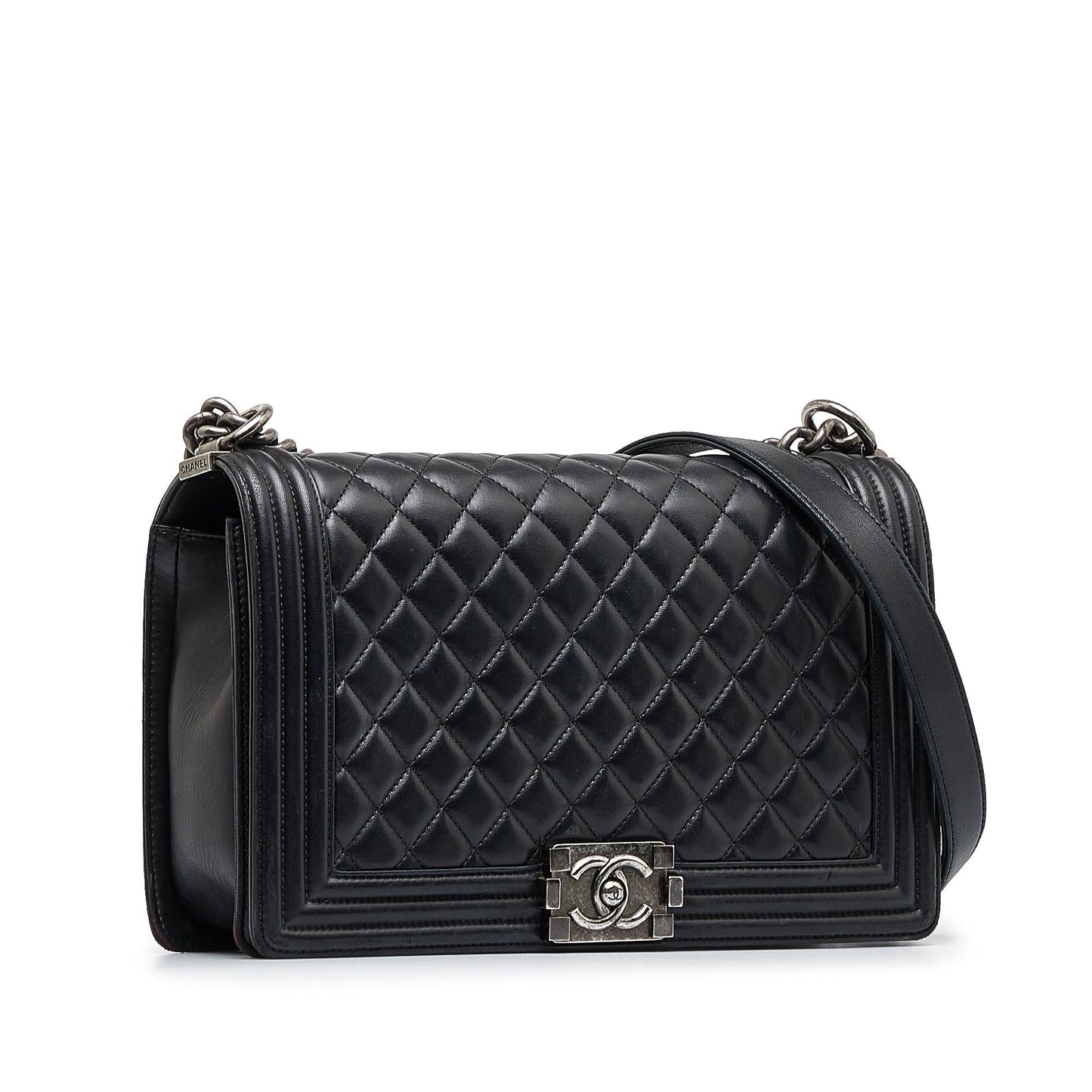 Chanel Lambskin Boy SHG-suBMpB Handbag
