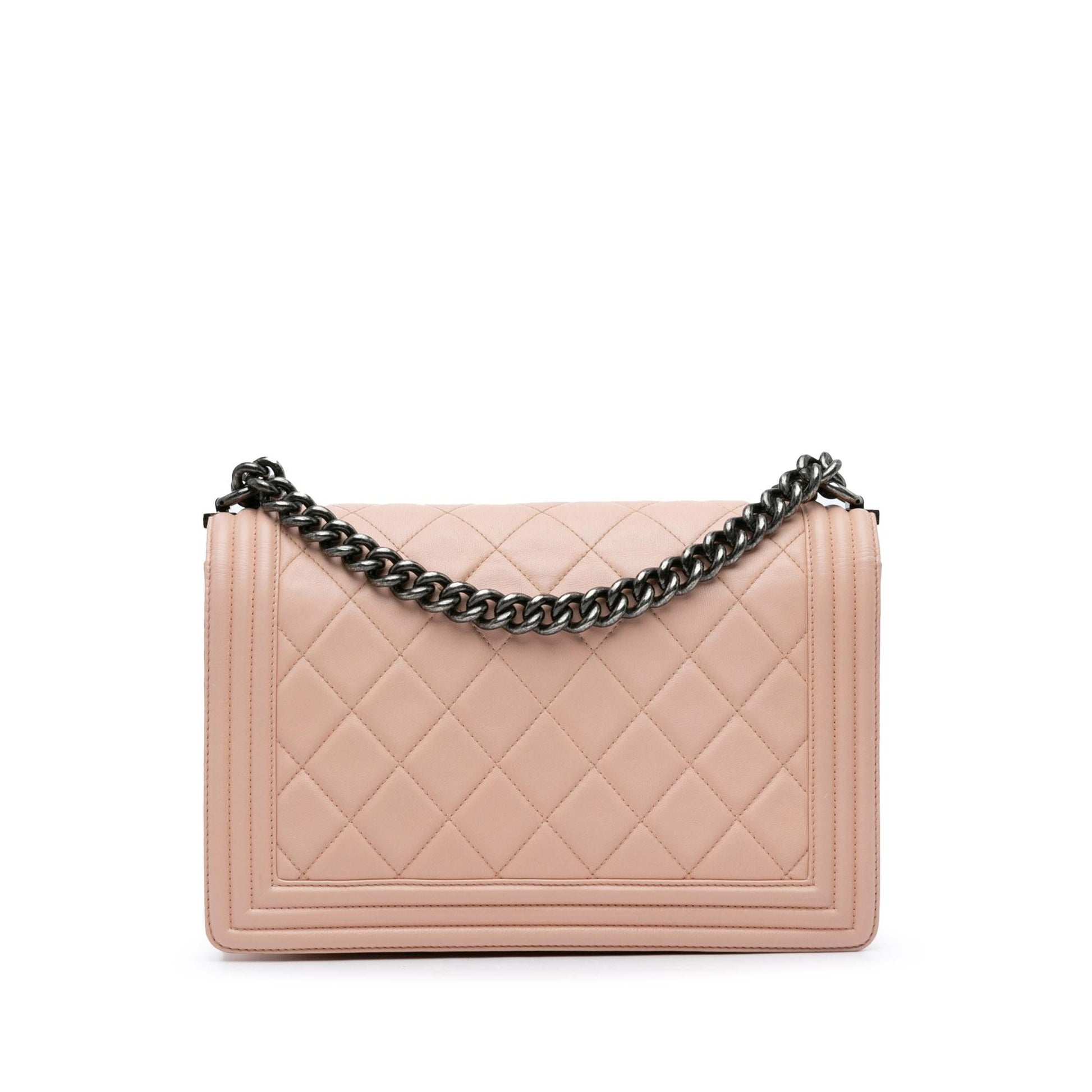 Chanel Lambskin Boy SHG-YhpJTh Handbag
