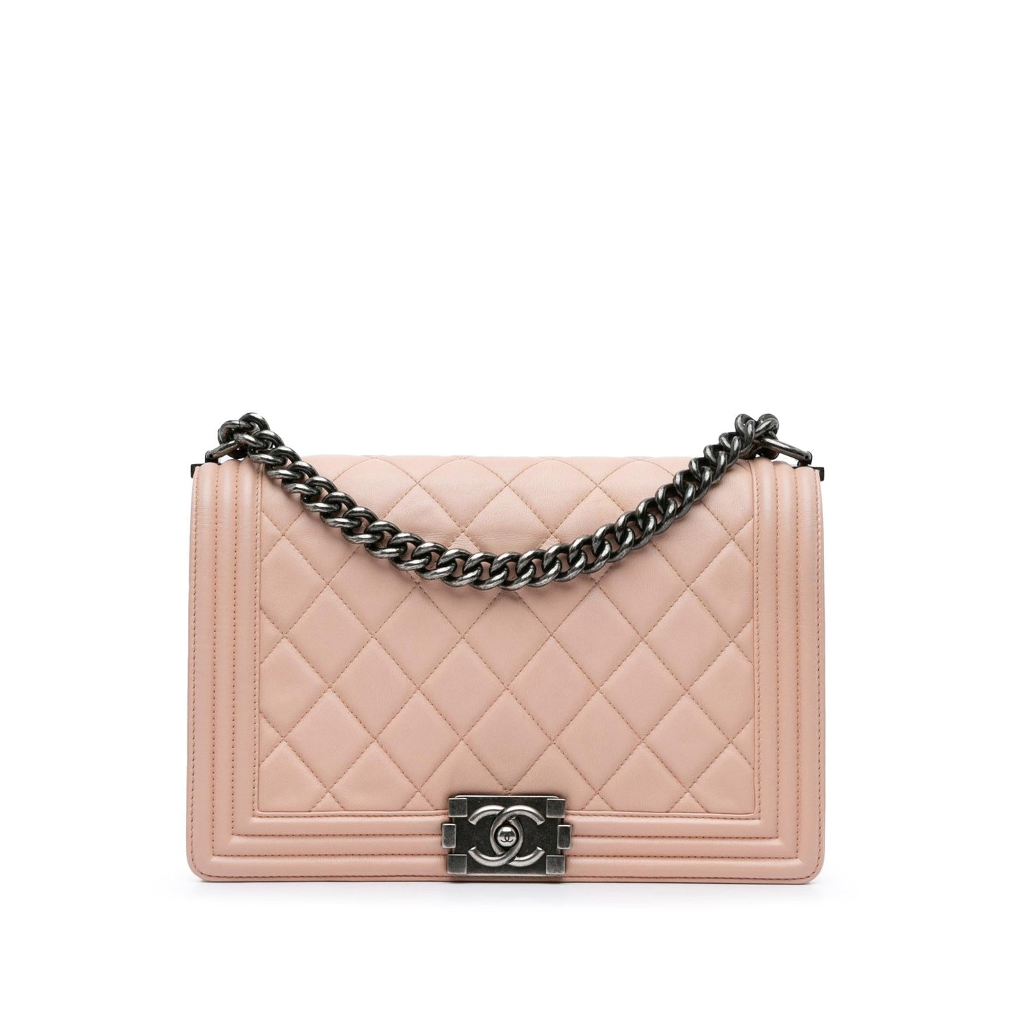 Chanel Lambskin Boy SHG-YhpJTh Handbag
