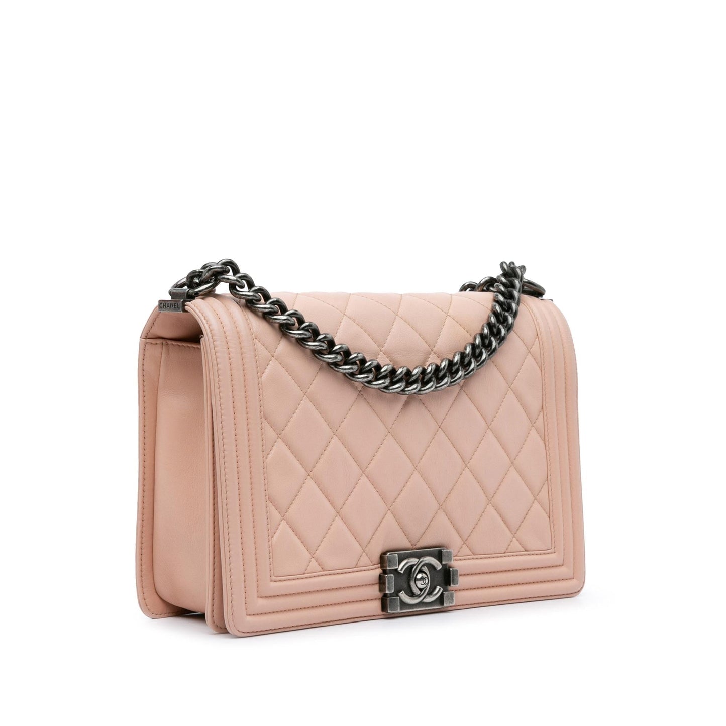 Chanel Lambskin Boy SHG-YhpJTh Handbag