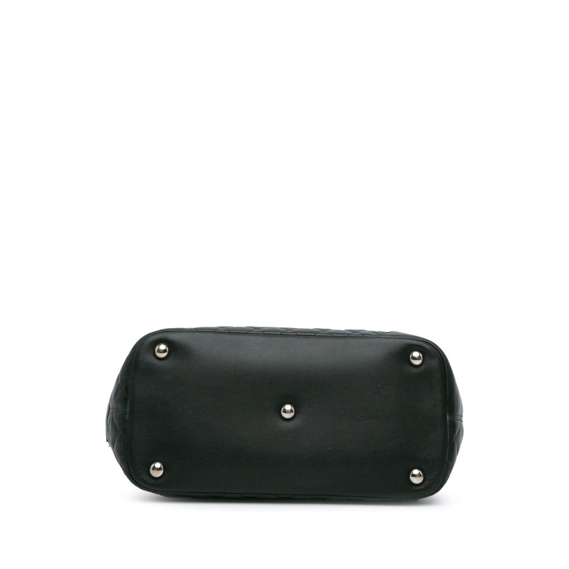 Chanel Lambskin Cambon Ligne SHG-kb1KMh Tote Bag