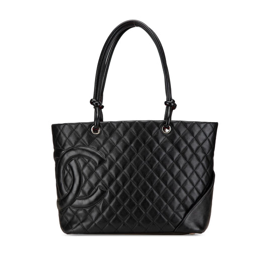 Chanel Lambskin Cambon Ligne Tote Bag