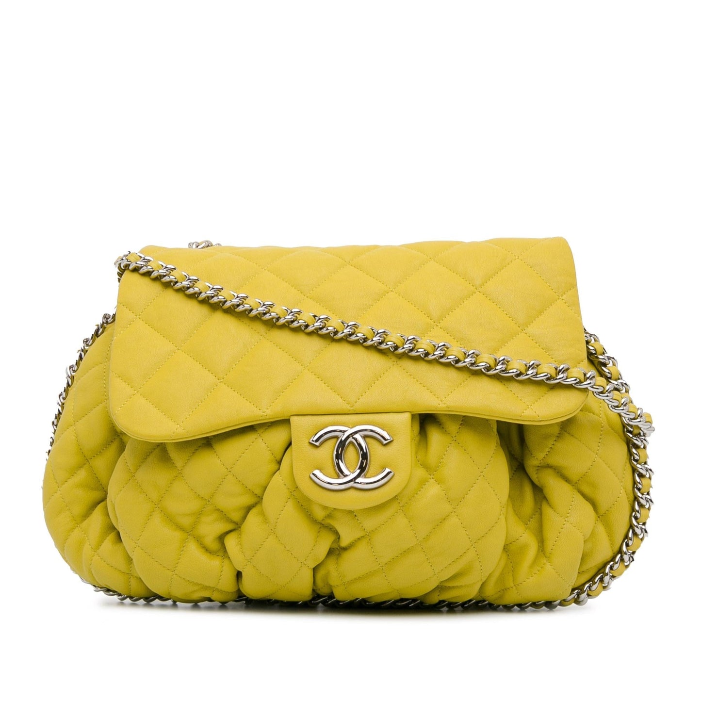 Chanel Lambskin Around Flap SHG-XF6XZl Handbag