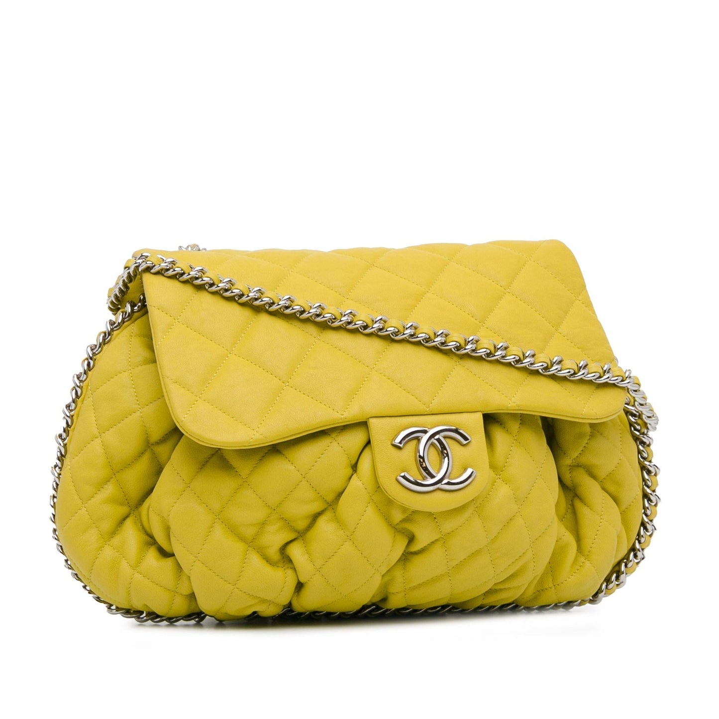 Chanel Lambskin Around Flap SHG-XF6XZl Handbag