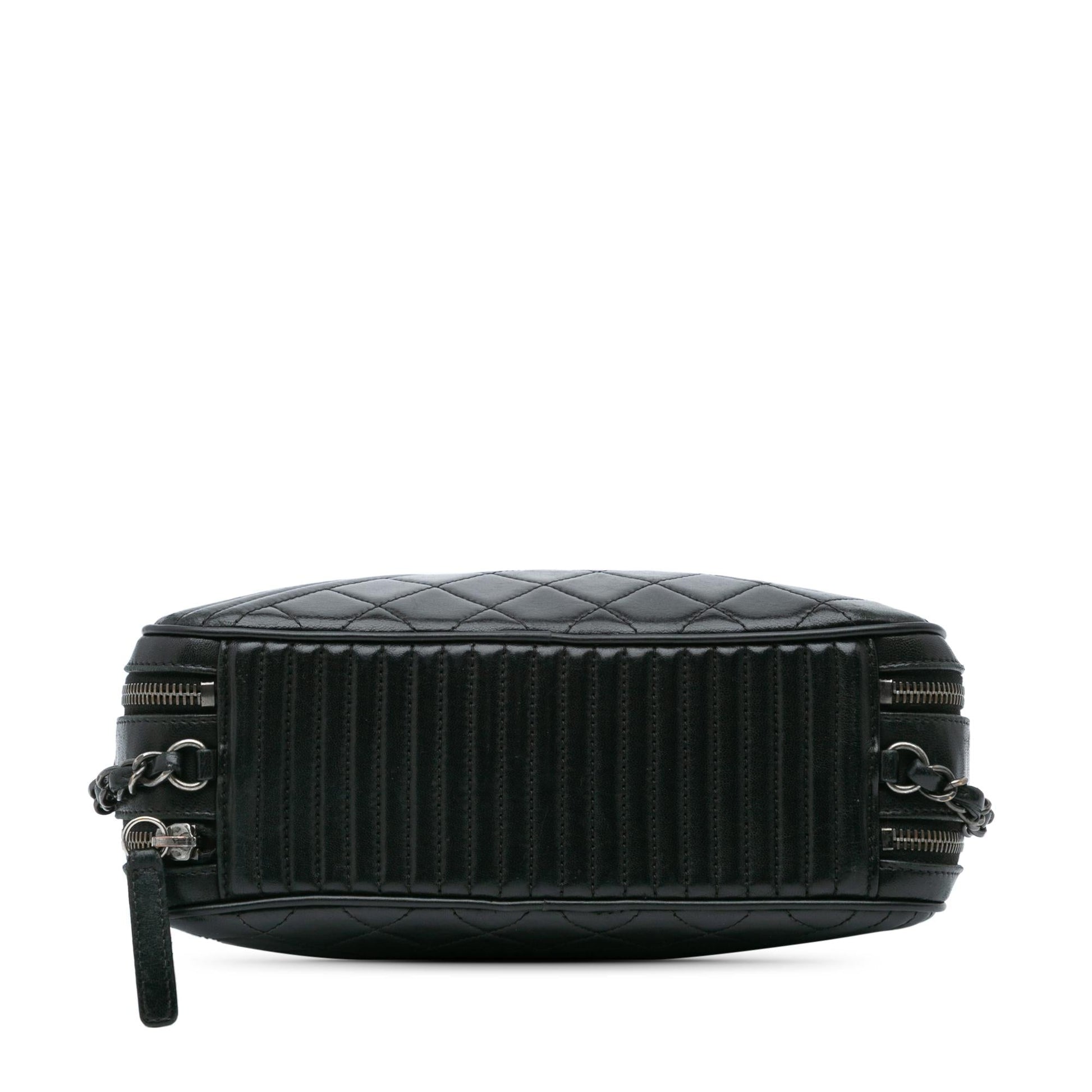 Chanel Lambskin Coco Boy Camera Crossbody Bag