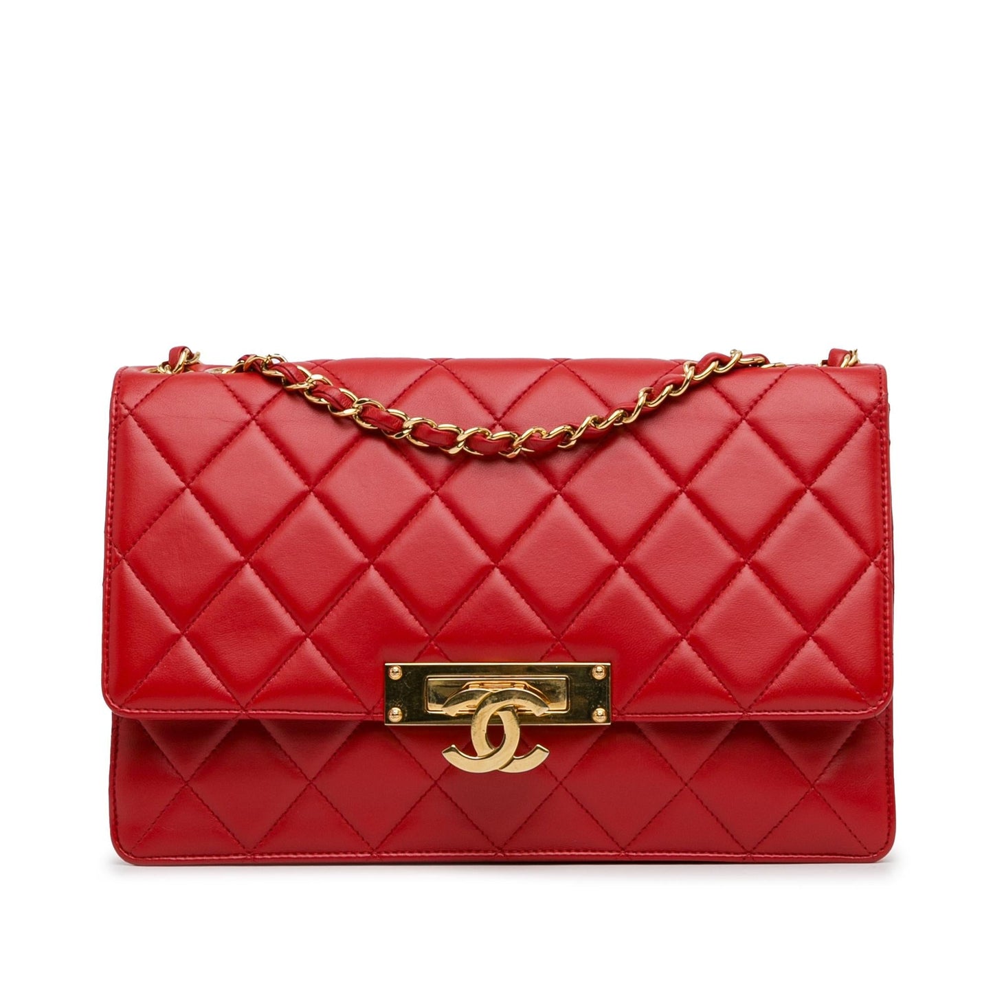 Chanel Lambskin Golden Class Flap SHG-dJzpw1 Handbag