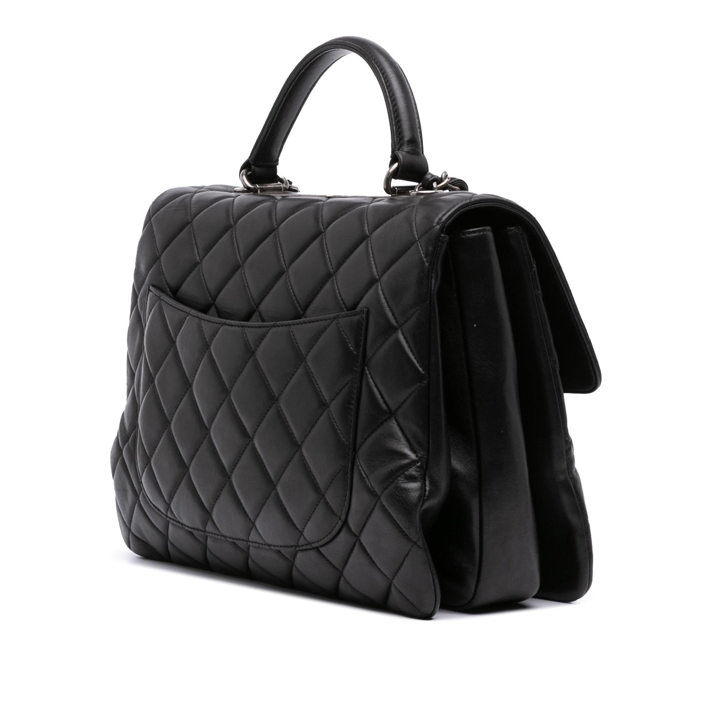 Chanel Lambskin Trendy CC Top Handle Handbag 3