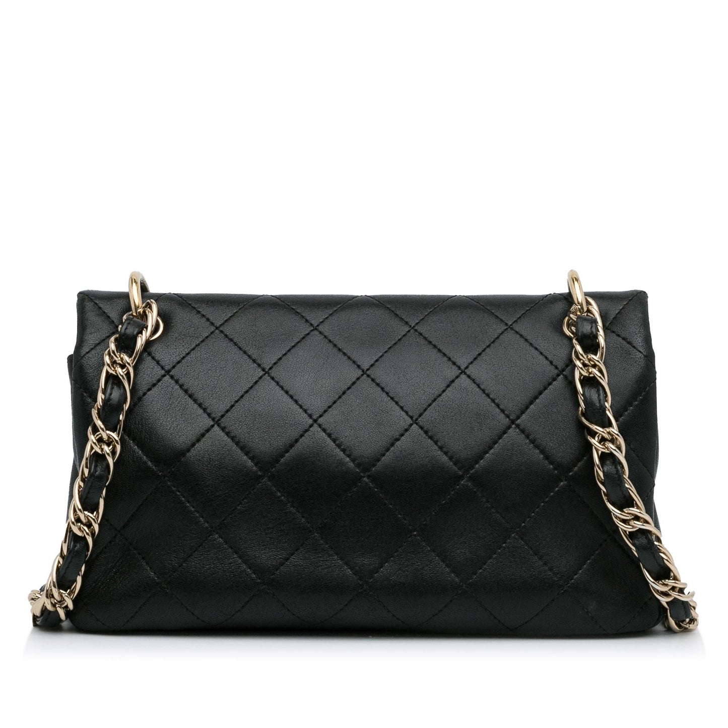 Chanel Lambskin Twist Enamel CC Flap Handbag Flap 2