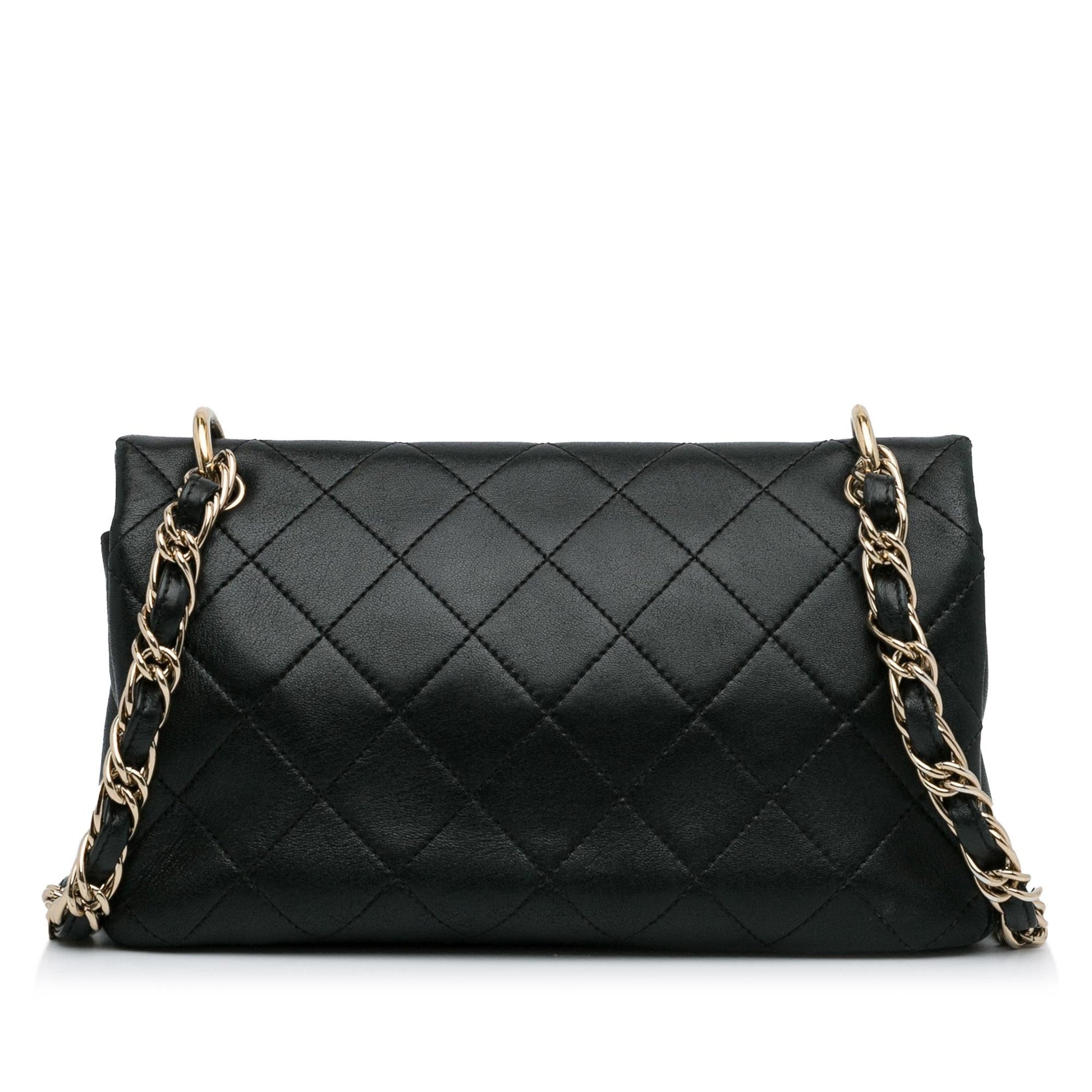 Chanel Lambskin Twist Enamel CC Flap Handbag Flap 2