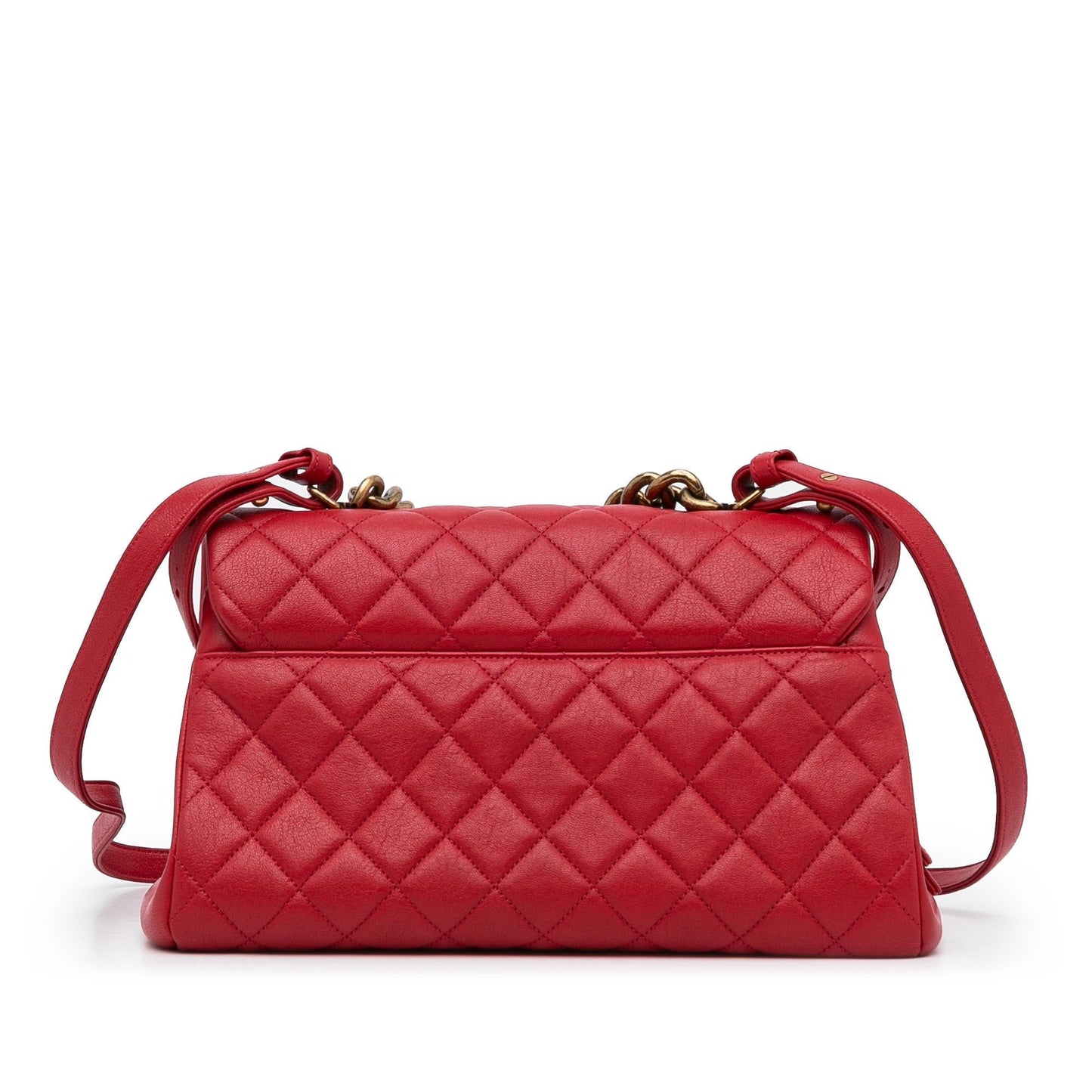 Chanel Paris Rome Calfskin Trapezio SHG-qXqdR0 Handbag