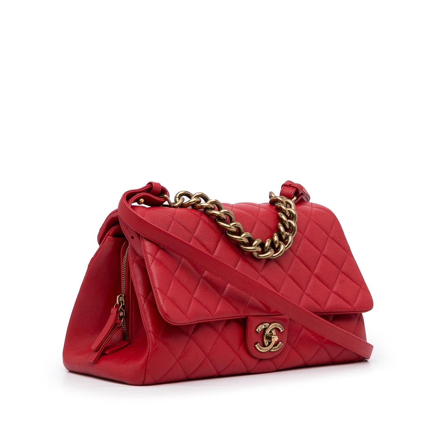 Chanel Paris Rome Calfskin Trapezio SHG-qXqdR0 Handbag