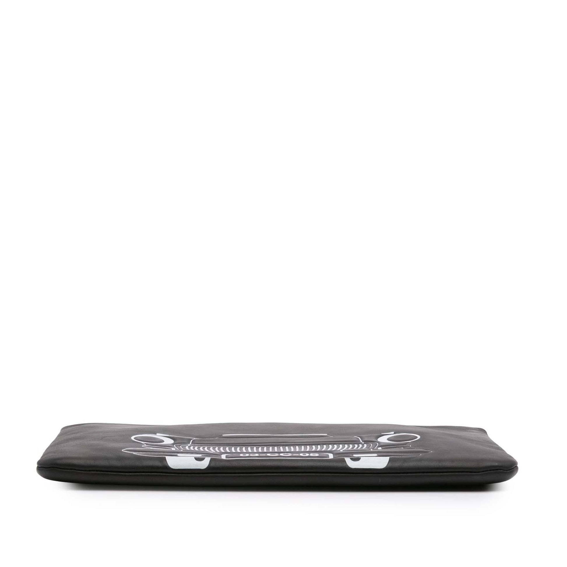 Chanel Printed Lambskin La Habana O Clutch Bag Clutch 1