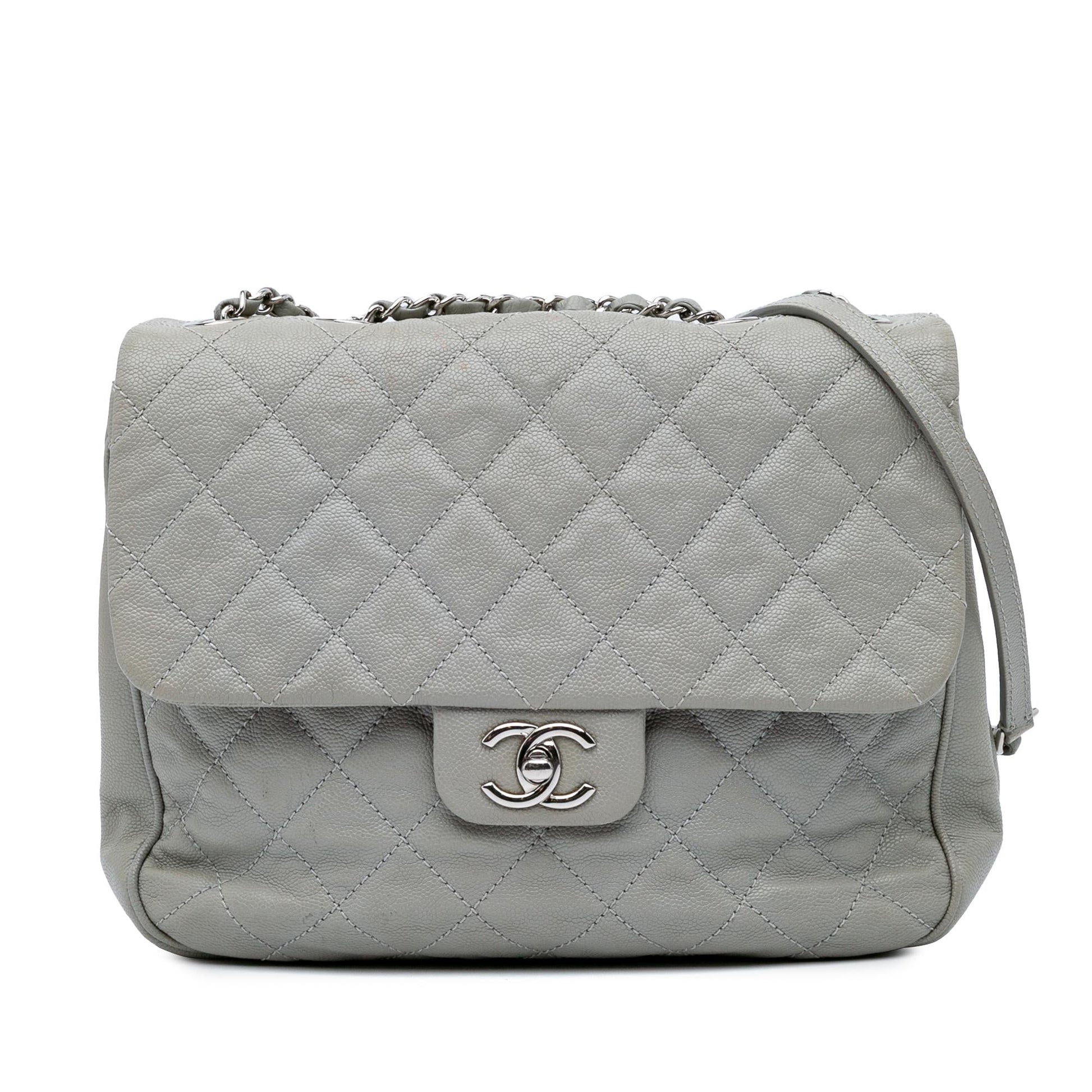 Chanel Quilted Caviar Urban Companion Flap Handbag