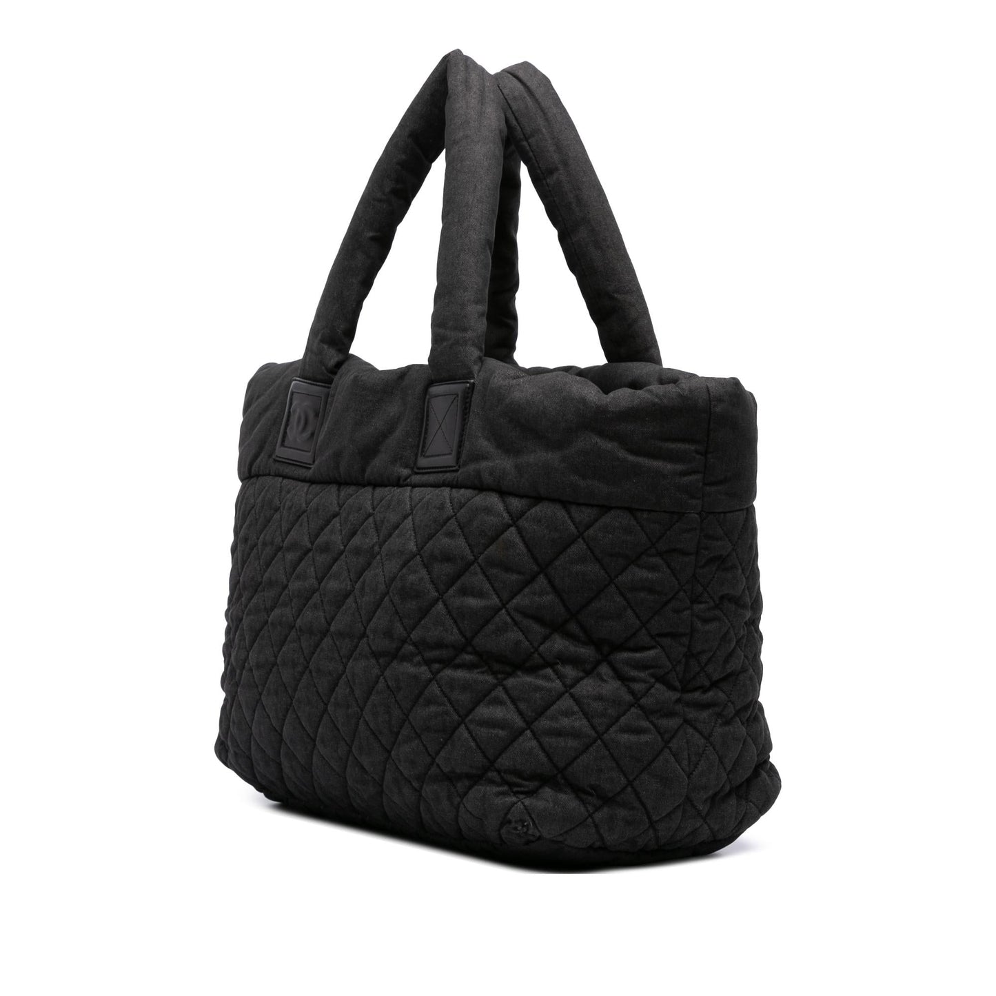 Chanel Quilted Denim Coco Cocoon Tote Bag
