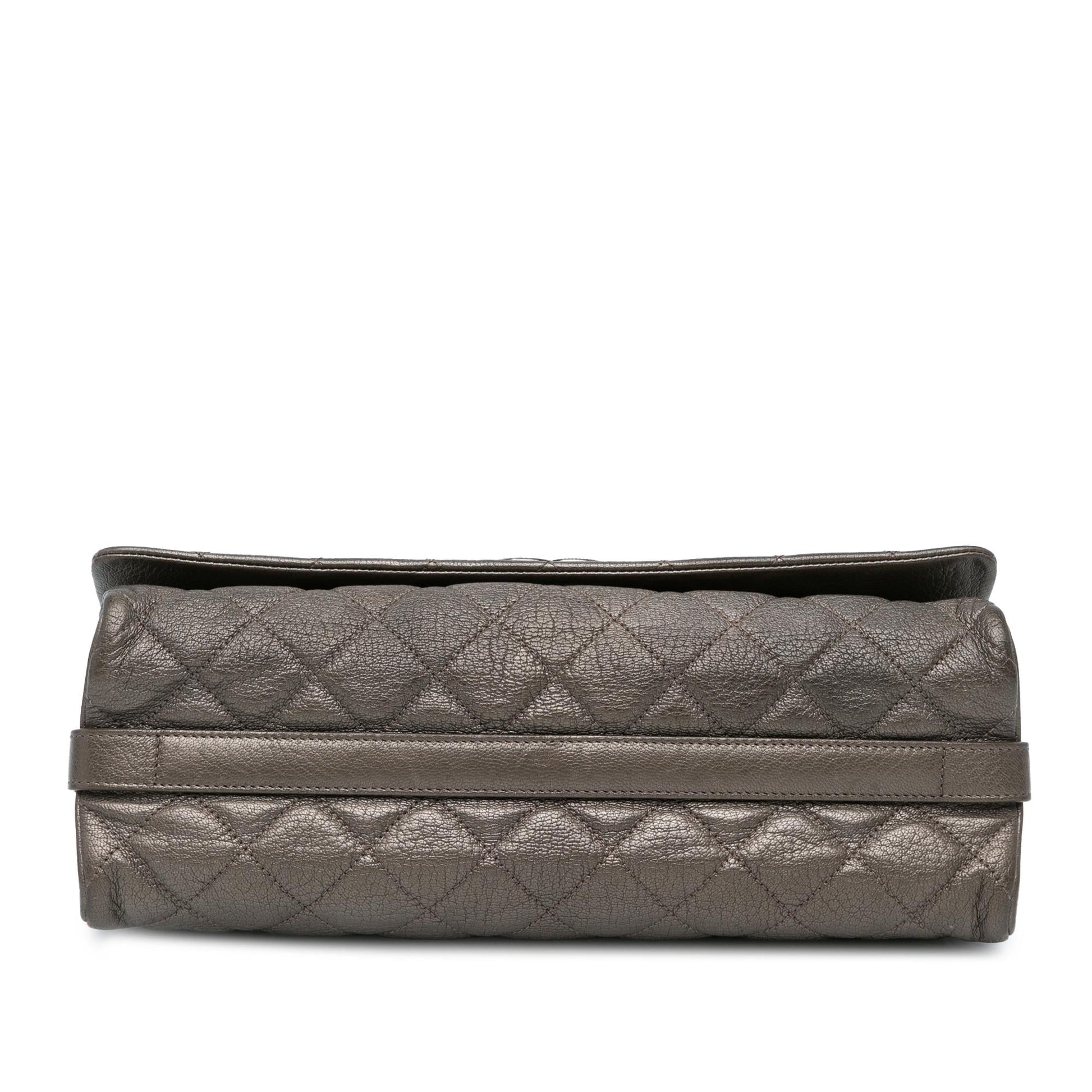 Chanel Quilted Goatskin City Rock Flap SHG-fwEZu2 Handbag