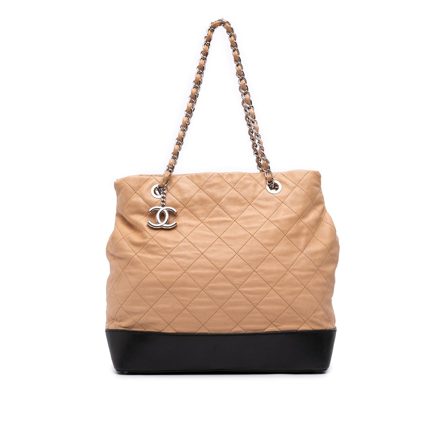 Chanel Quilted Iridescent Calfskin VIP Tote Bag