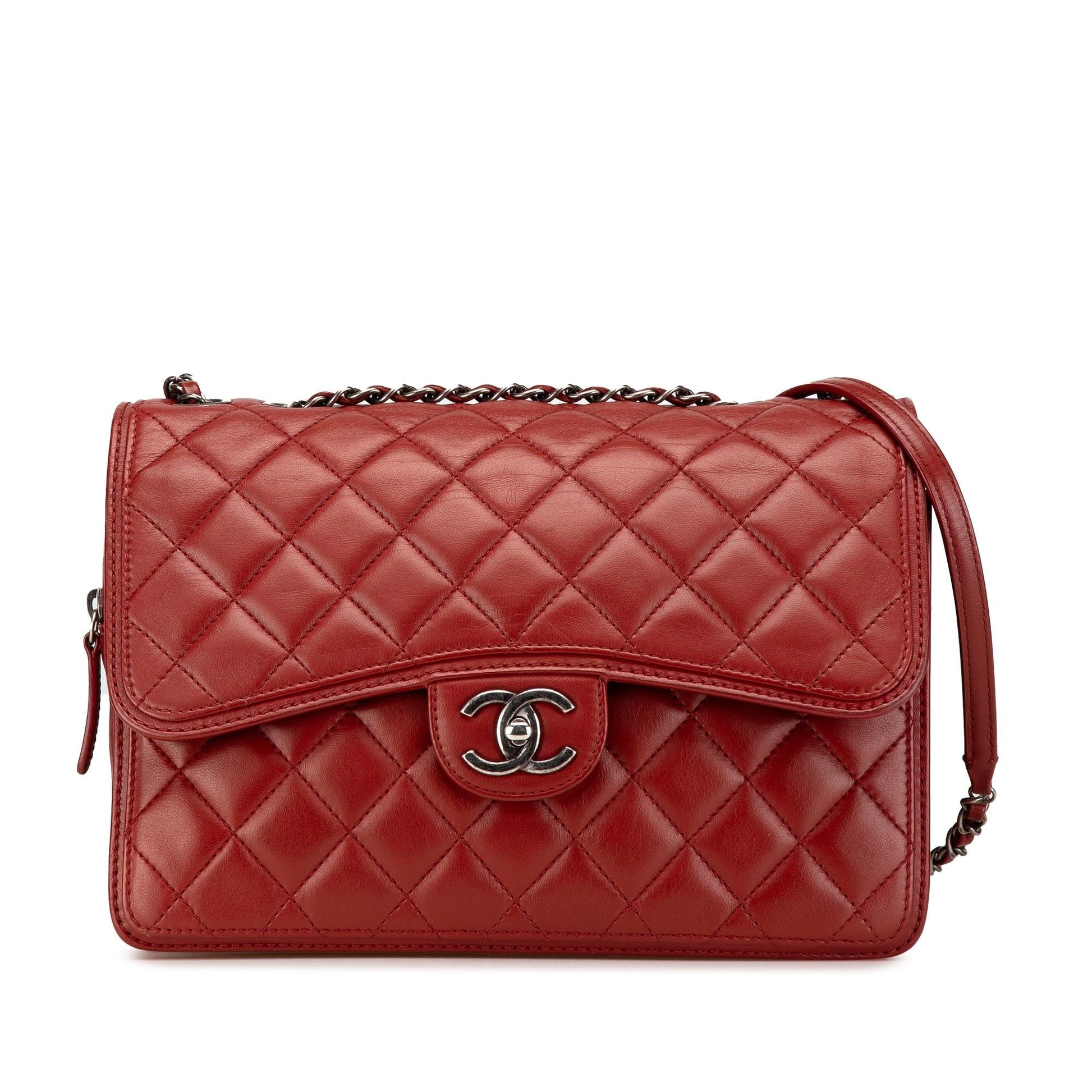 Chanel Quilted Lambskin Citizen Zip Flap Handbag