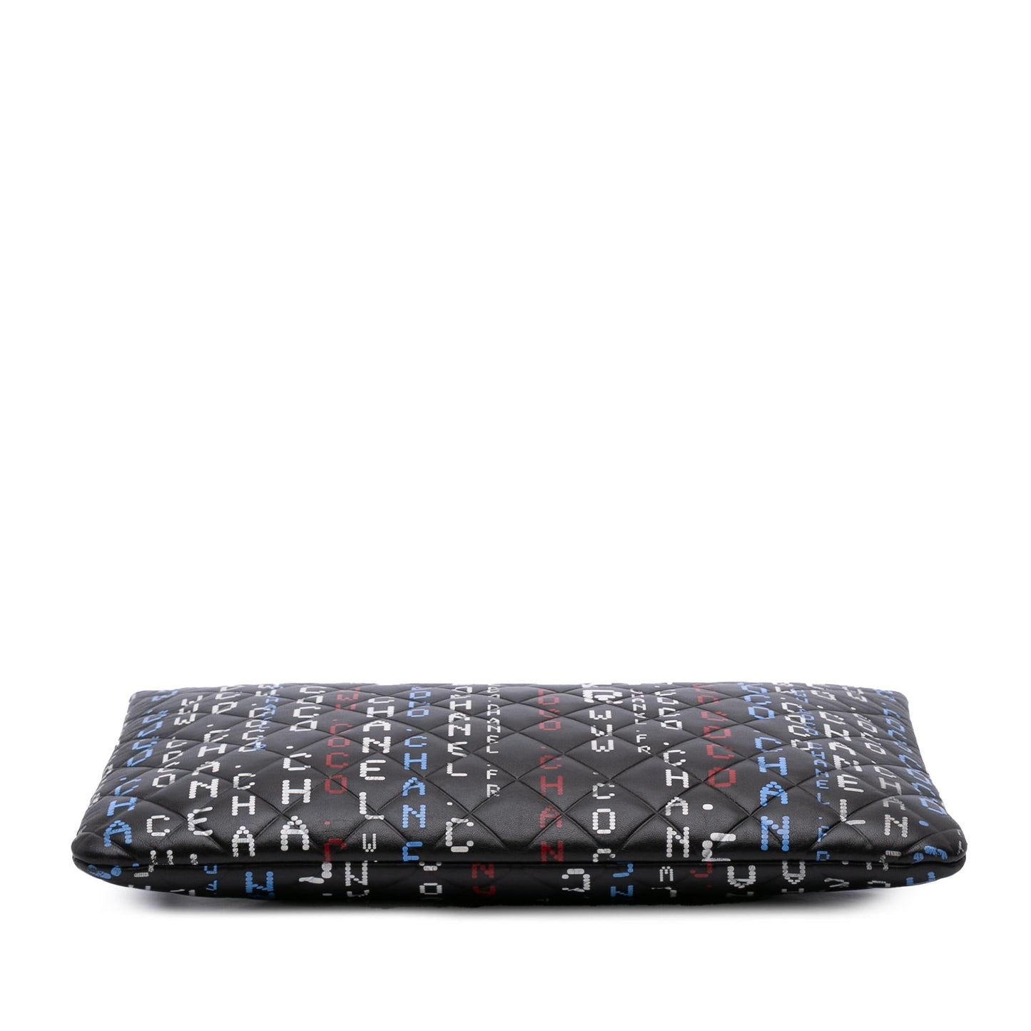 Chanel Quilted Lambskin Data Center O Clutch Bag