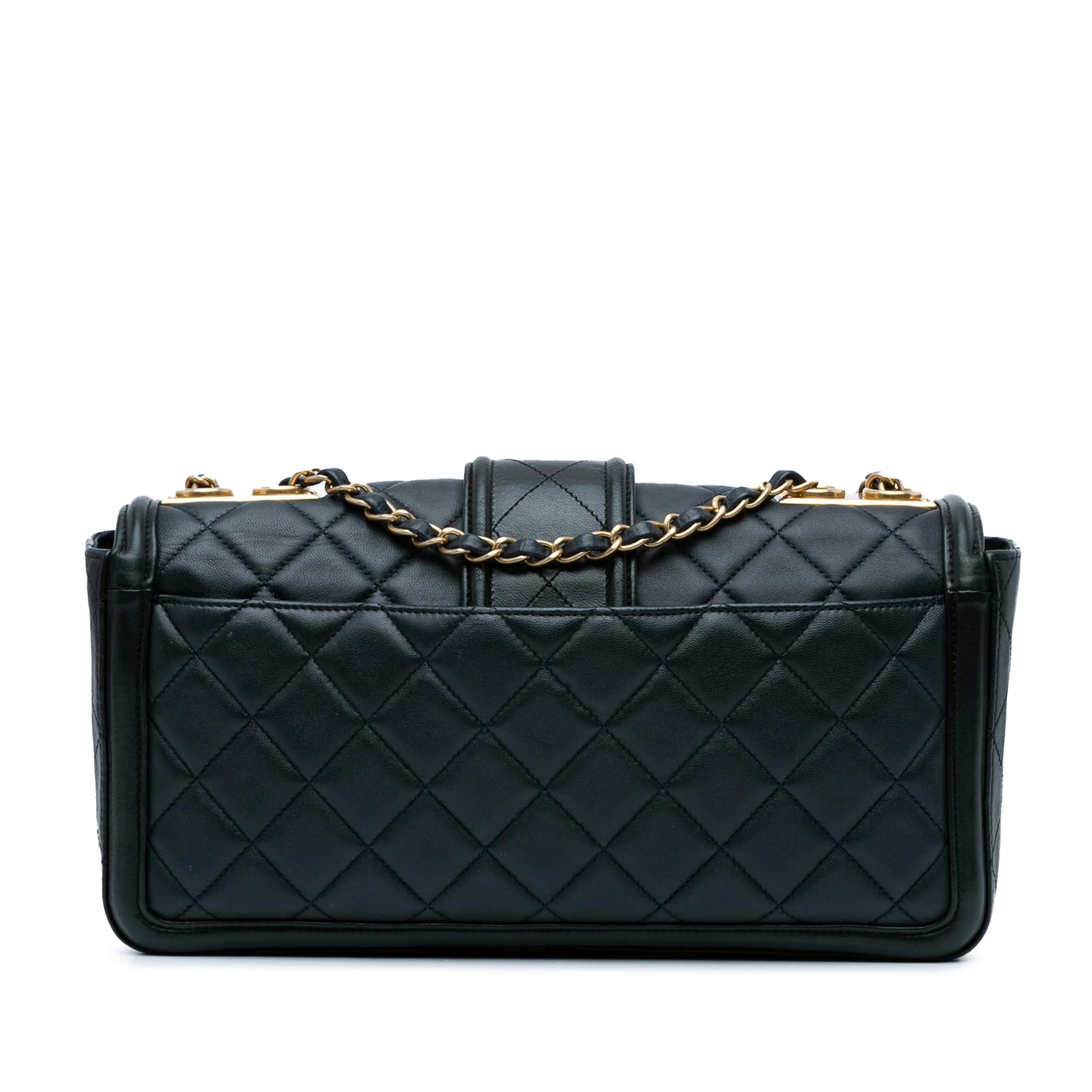 Chanel Quilted Lambskin Elegant CC Flap SHG-wLeTJV Handbag