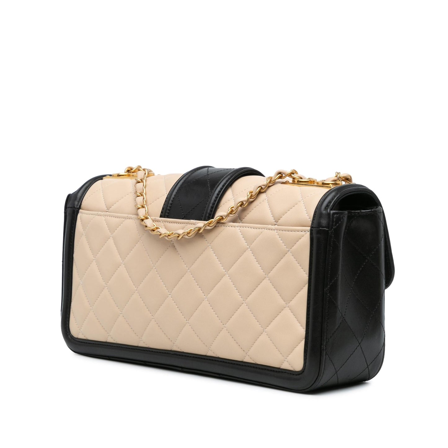 Chanel Quilted Lambskin Elegant CC Flap SHG-haJAFG Handbag