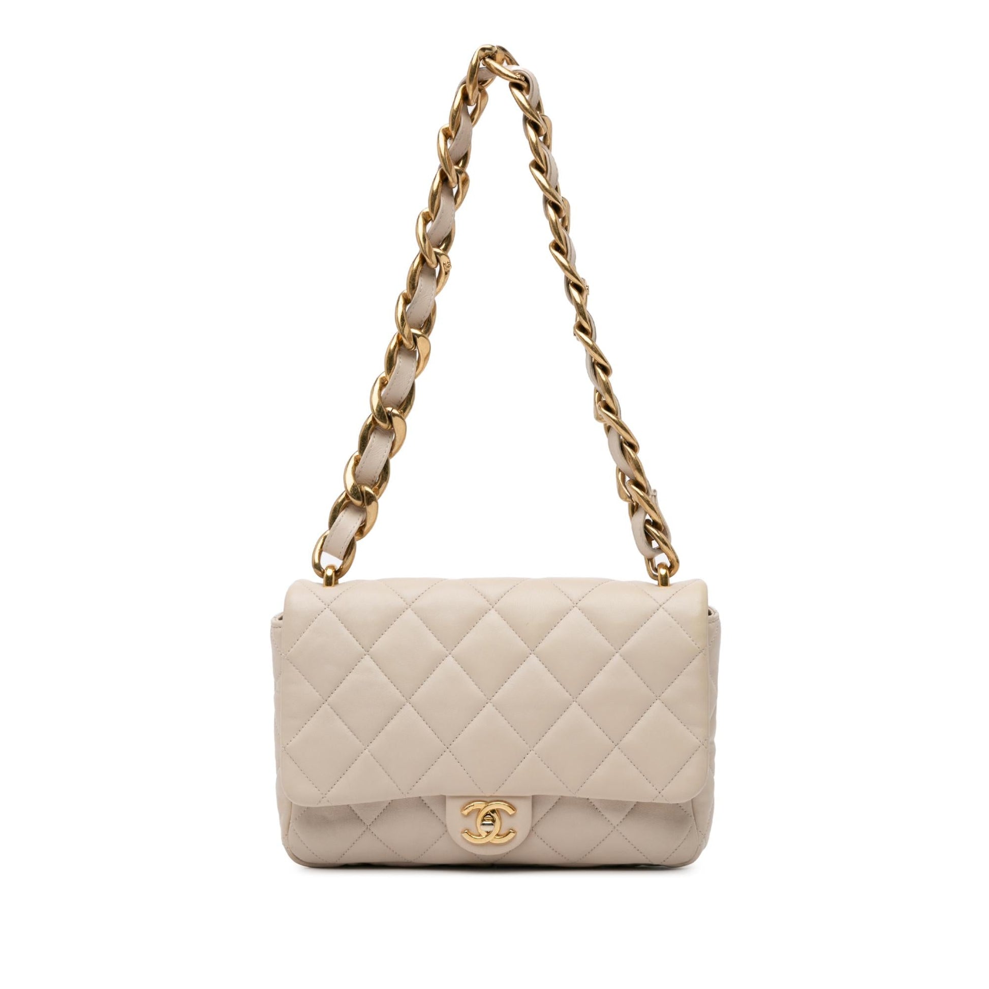 Chanel Quilted Lambskin Funky Town Flap SHG-ZZeFwF Handbag
