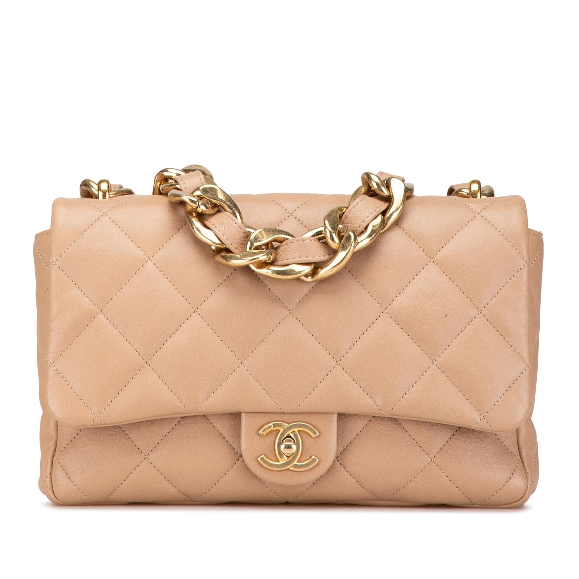 Chanel Quilted Lambskin Funky Town Flap SHG-EOFWXo Handbag