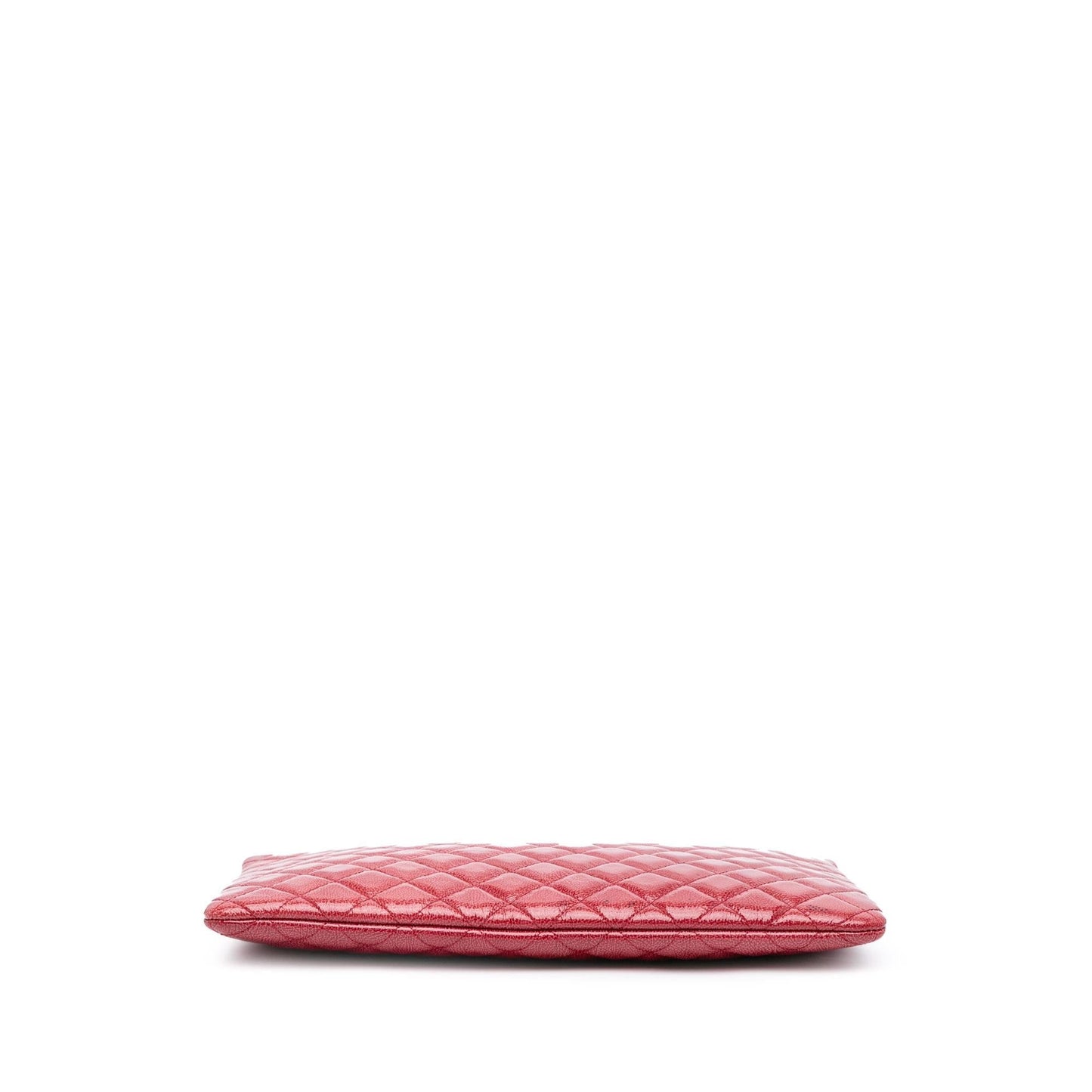 Chanel Quilted Patent O Clutch Bag Clutch 2