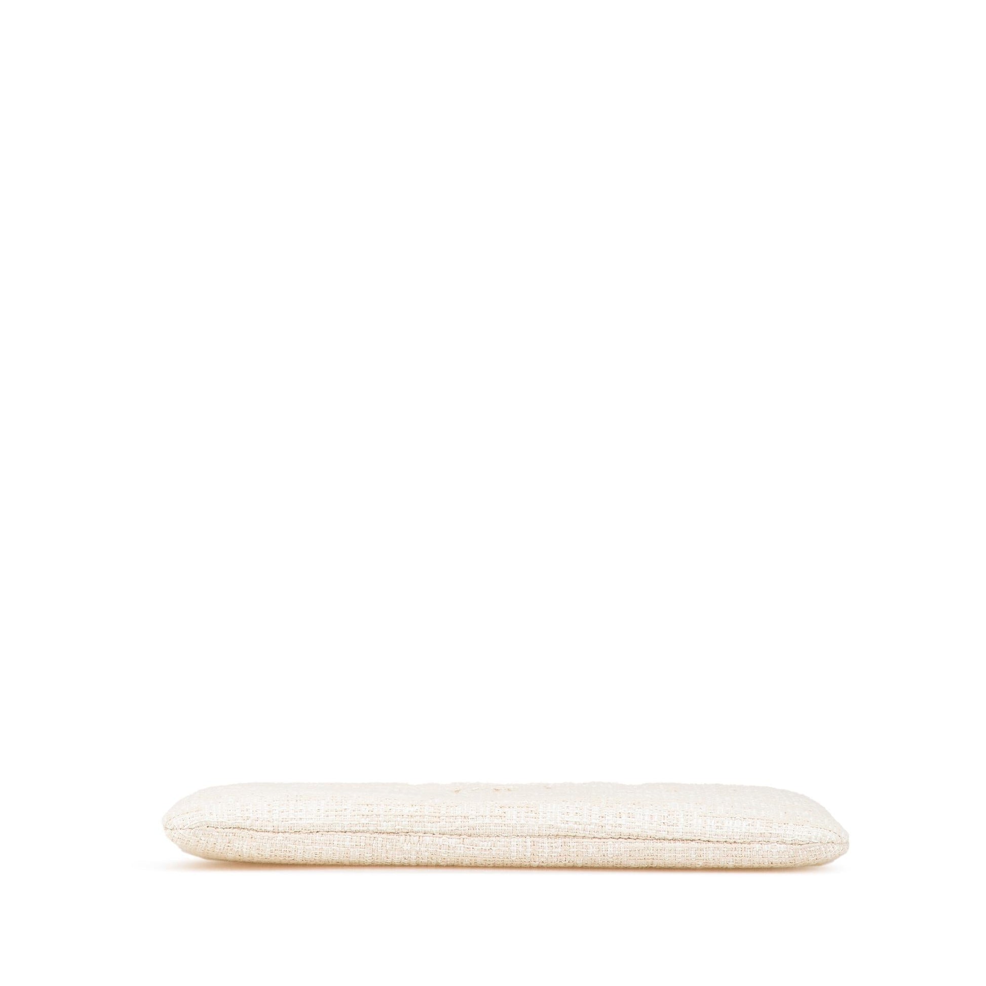Chanel Raffia Deauville O Clutch Bag