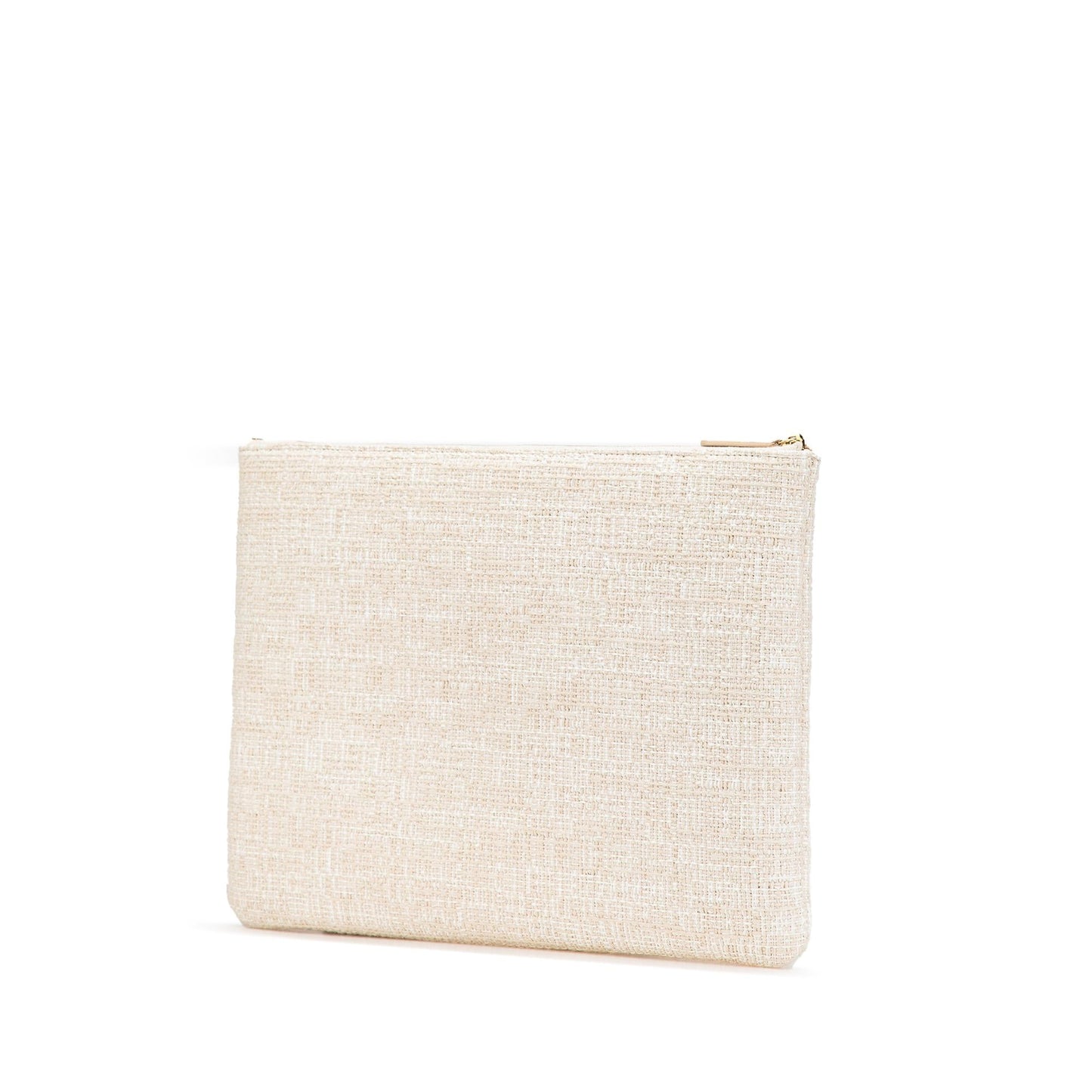 Chanel Raffia Deauville O Clutch Bag
