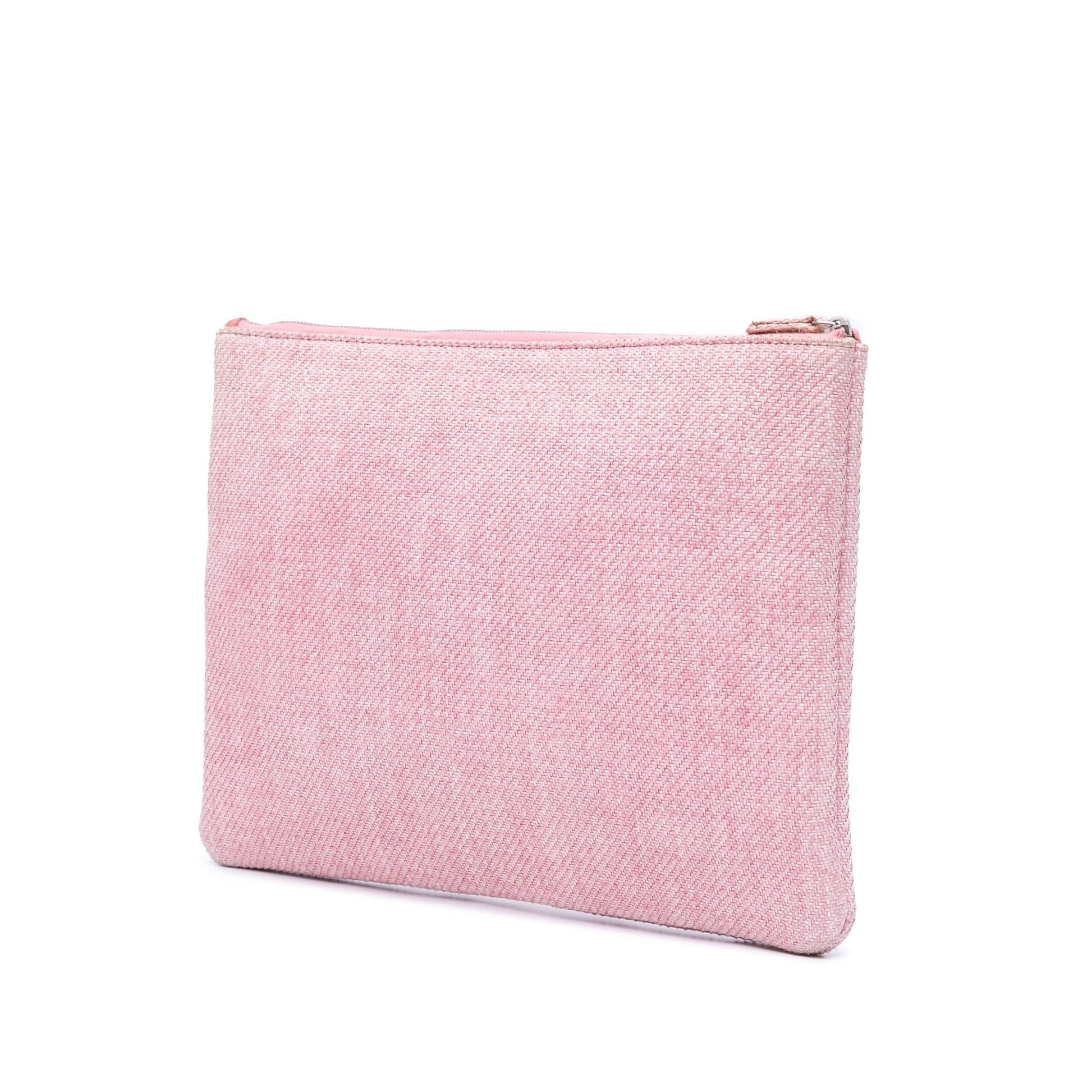 Chanel Raffia Deauville O Clutch Bag Clutch 1
