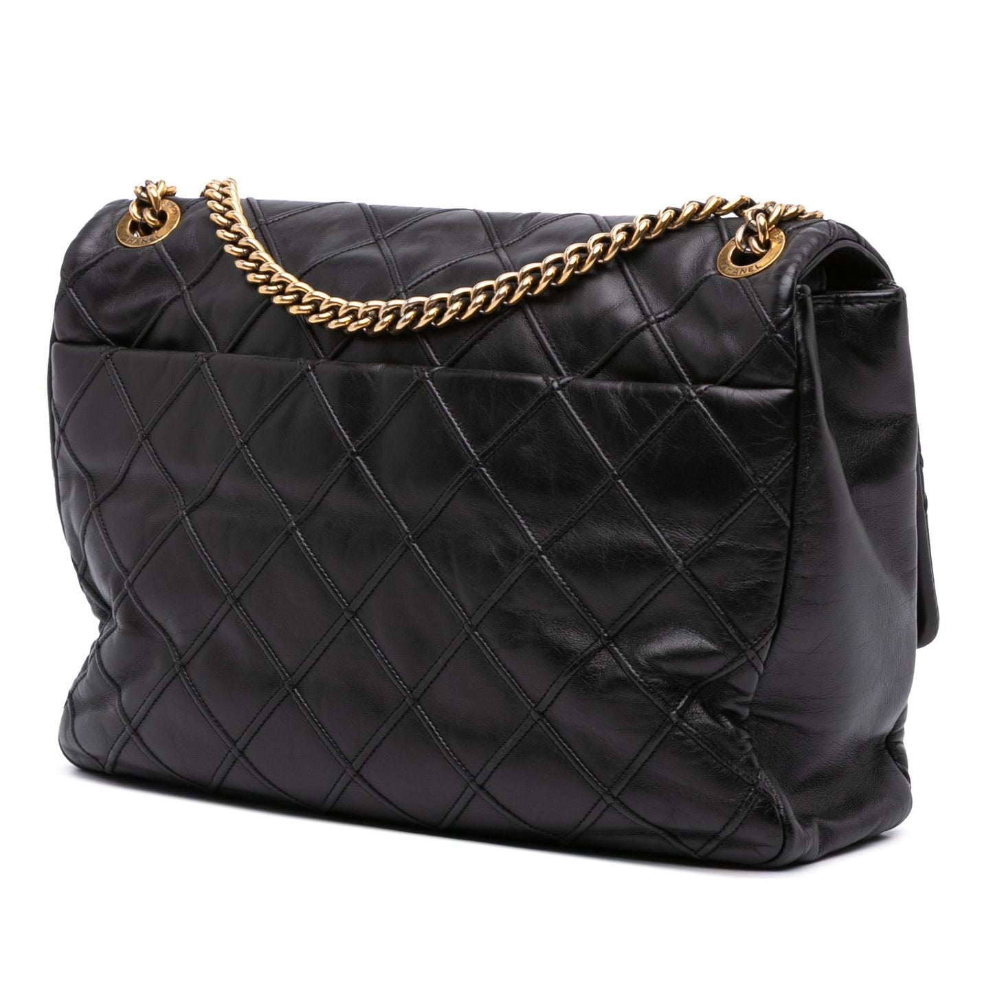 Chanel Reissue 2.55 Diamond Debossed Calfskin Cosmos Handbag