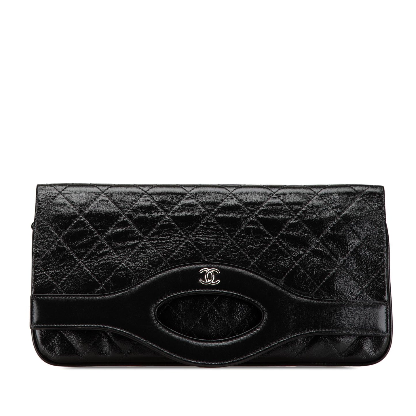 Chanel Shiny Crumpled Calfskin 31 Clutch Bag