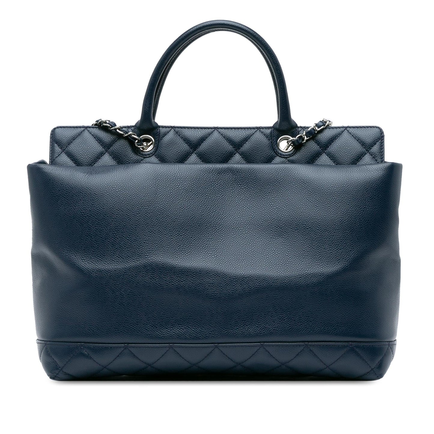 Chanel Soft Caviar Top Handle SHG-5ufwRD Leather Tote Bag