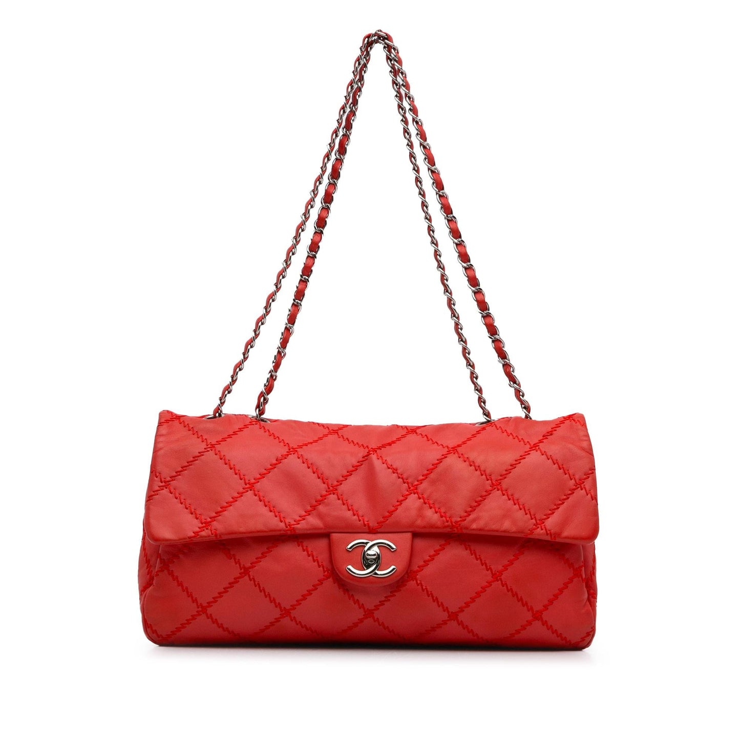 Chanel Ultimate Stitch Lambskin Flap SHG-EPPUHv Handbag
