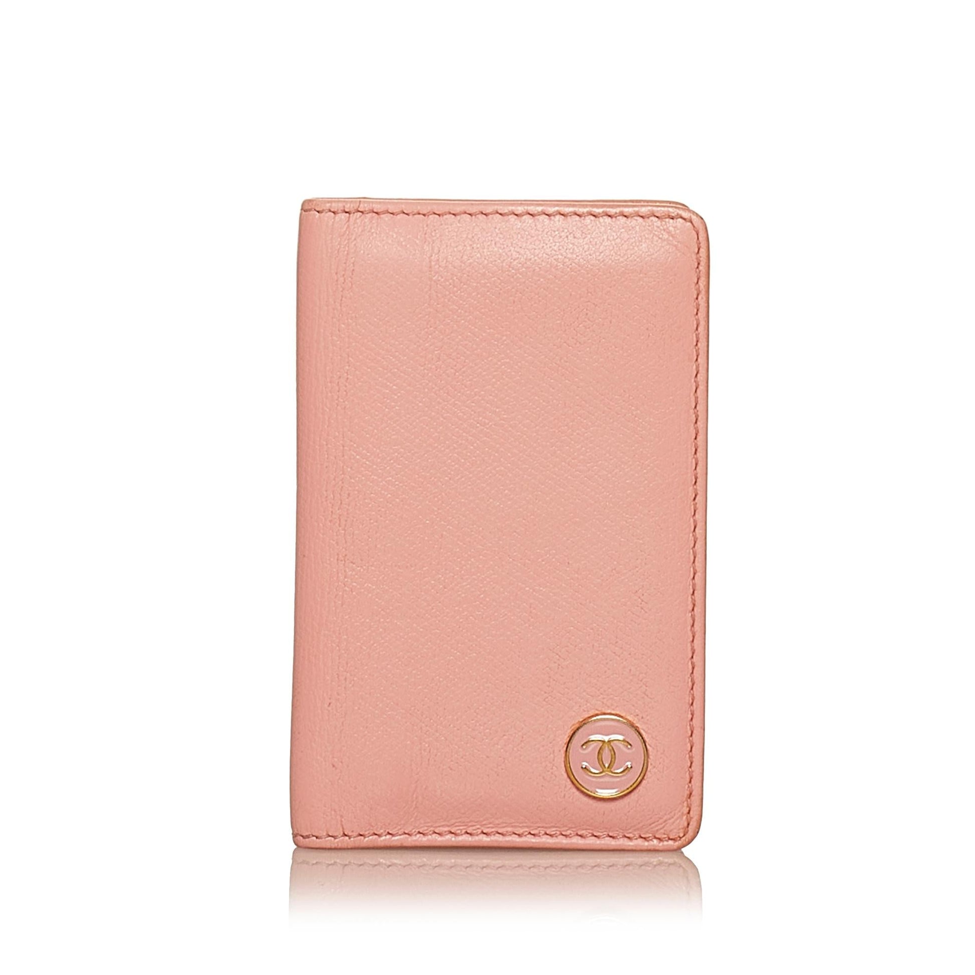 Chanel Card Holder SHG Leather Wallet Case