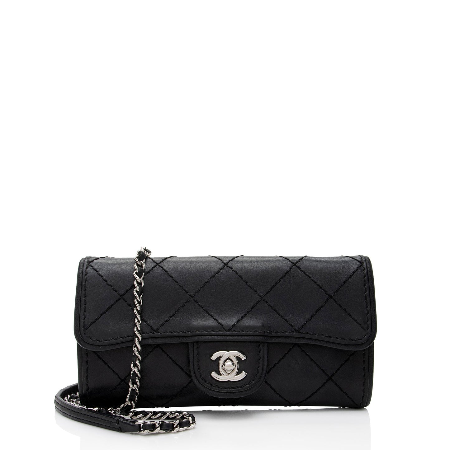 Chanel Sac Rabat on - FINAL Leather Wallet Case