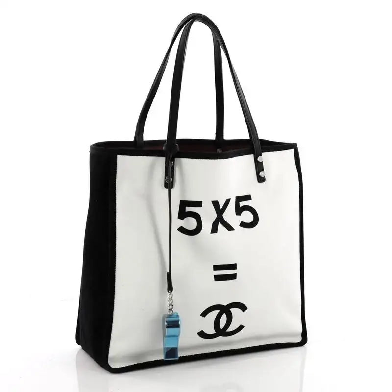 Chanel LET'S Canvas Tote Bag
